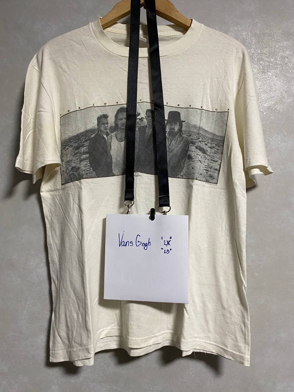 Band Tees × Vintage Vintage 1987 U2 The Joshua Tree European Tour Shirt Size US L / EU 52-54 / 3 - 2 Thumbnail