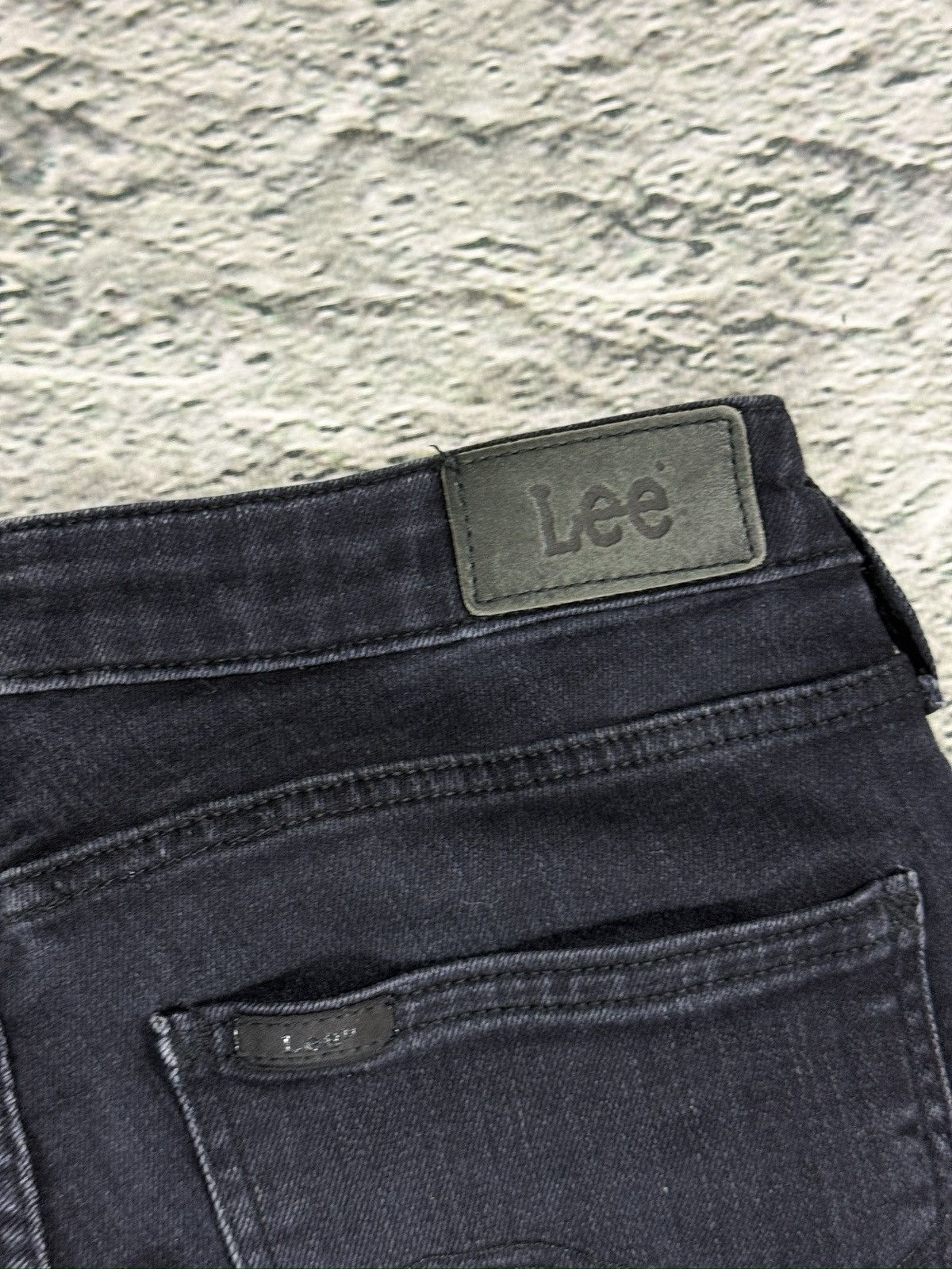 Lee Lee skinny jeans denim pants Y2K black Size 27" / US 4 / IT 40 - 5 Thumbnail