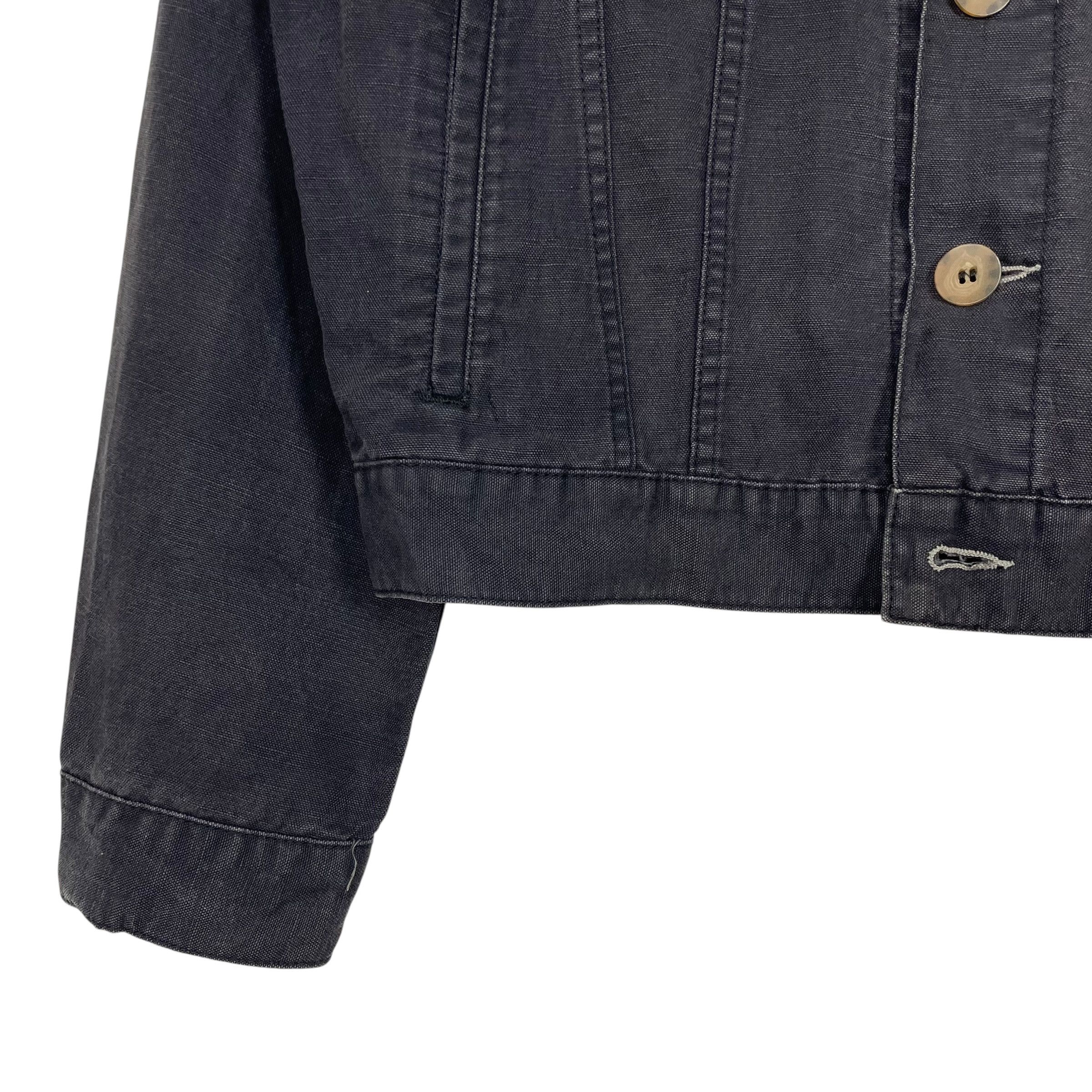 Giorgio Armani Vintage 90s Armani Jeans Denim Trucker Jacket Size US M / EU 48-50 / 2 - 3 Thumbnail