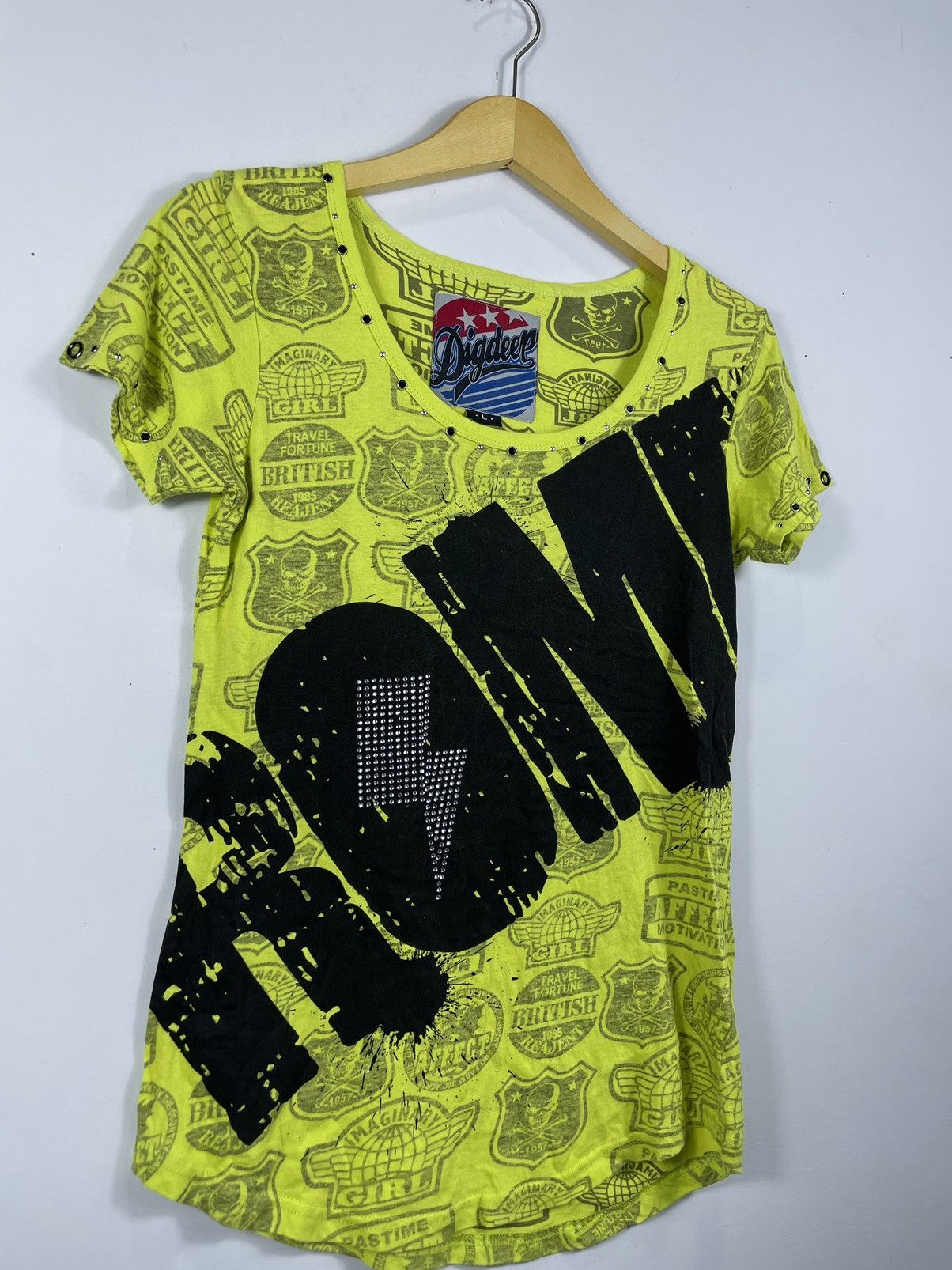 Japanese Brand Rare japanese dig deep punk studed tshirt Size L / US 10 / IT 46 - 2 Thumbnail