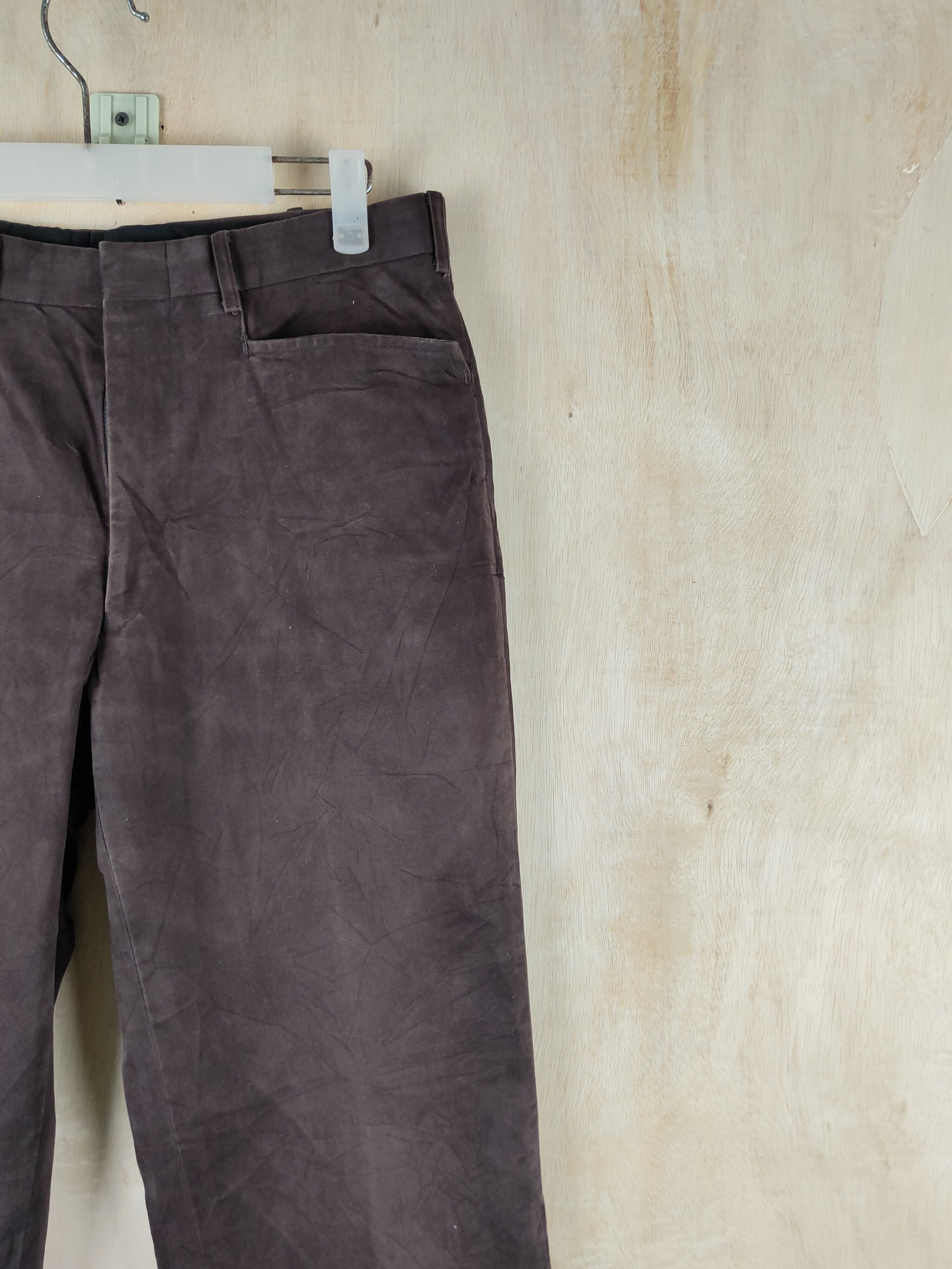 Japanese Brand Japanese Brand Dark Brown Casual Pants #S2505 Size 30" / US 8 / IT 44 - 5 Thumbnail