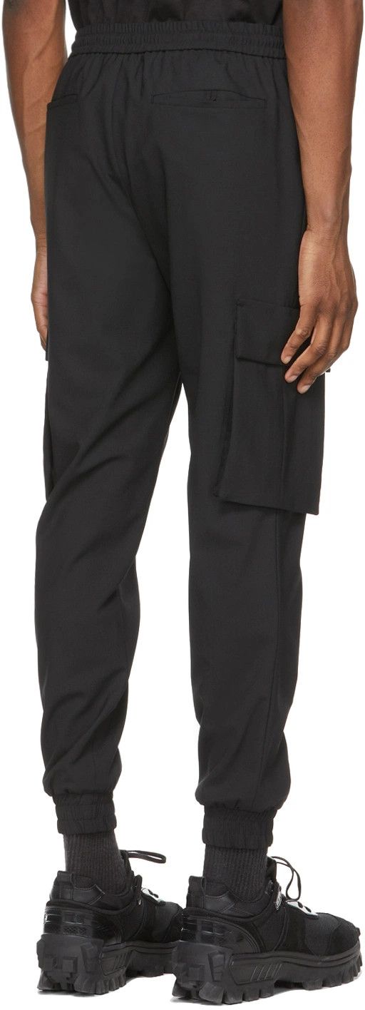 Juun.J Juun.J Black Stretch Jogger Cargo Pants Size US 28 / EU 44 - 8 Thumbnail
