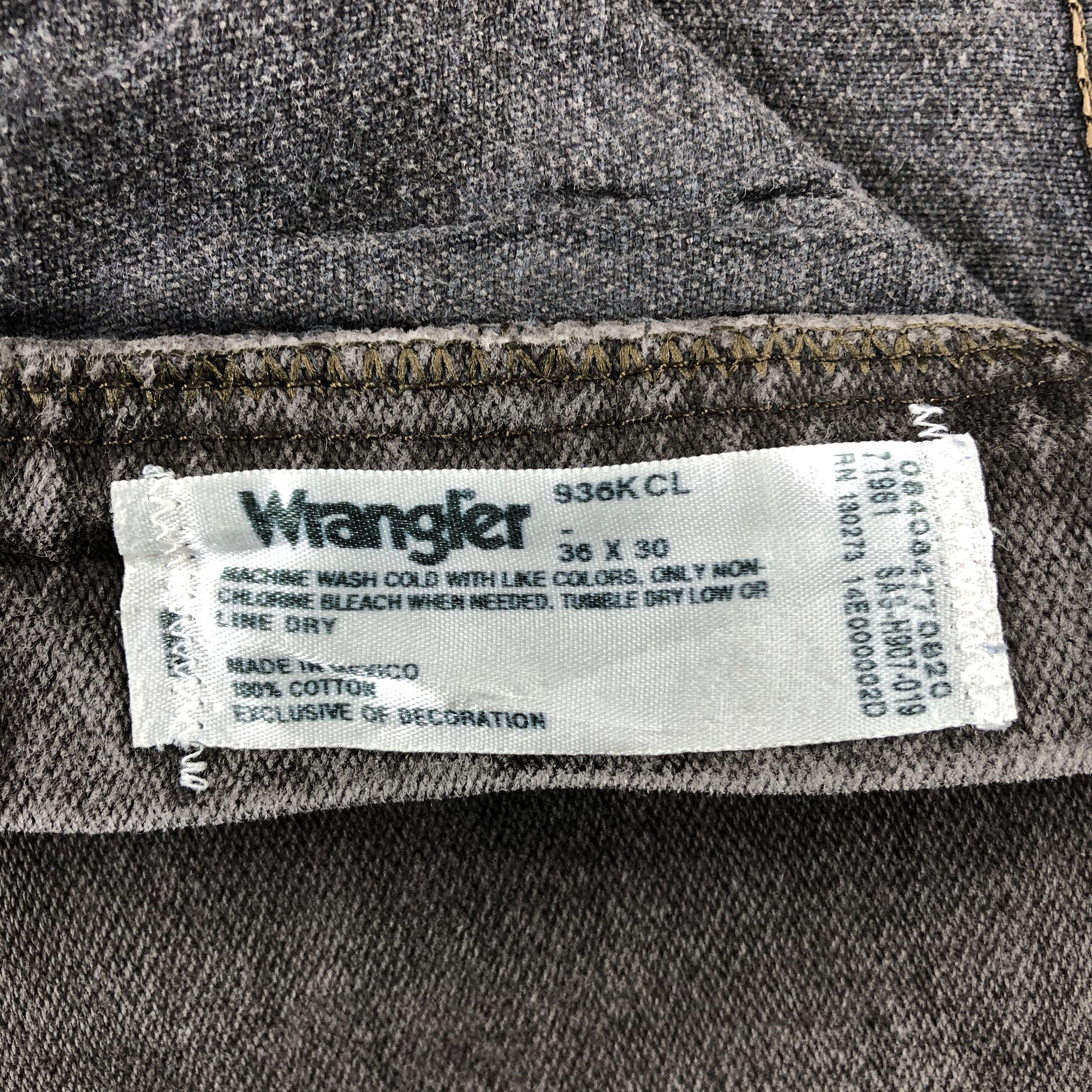 Vintage × Wrangler Vintage Wrangler Jeans-J2532 Size US 36 / EU 52 - 9 Thumbnail