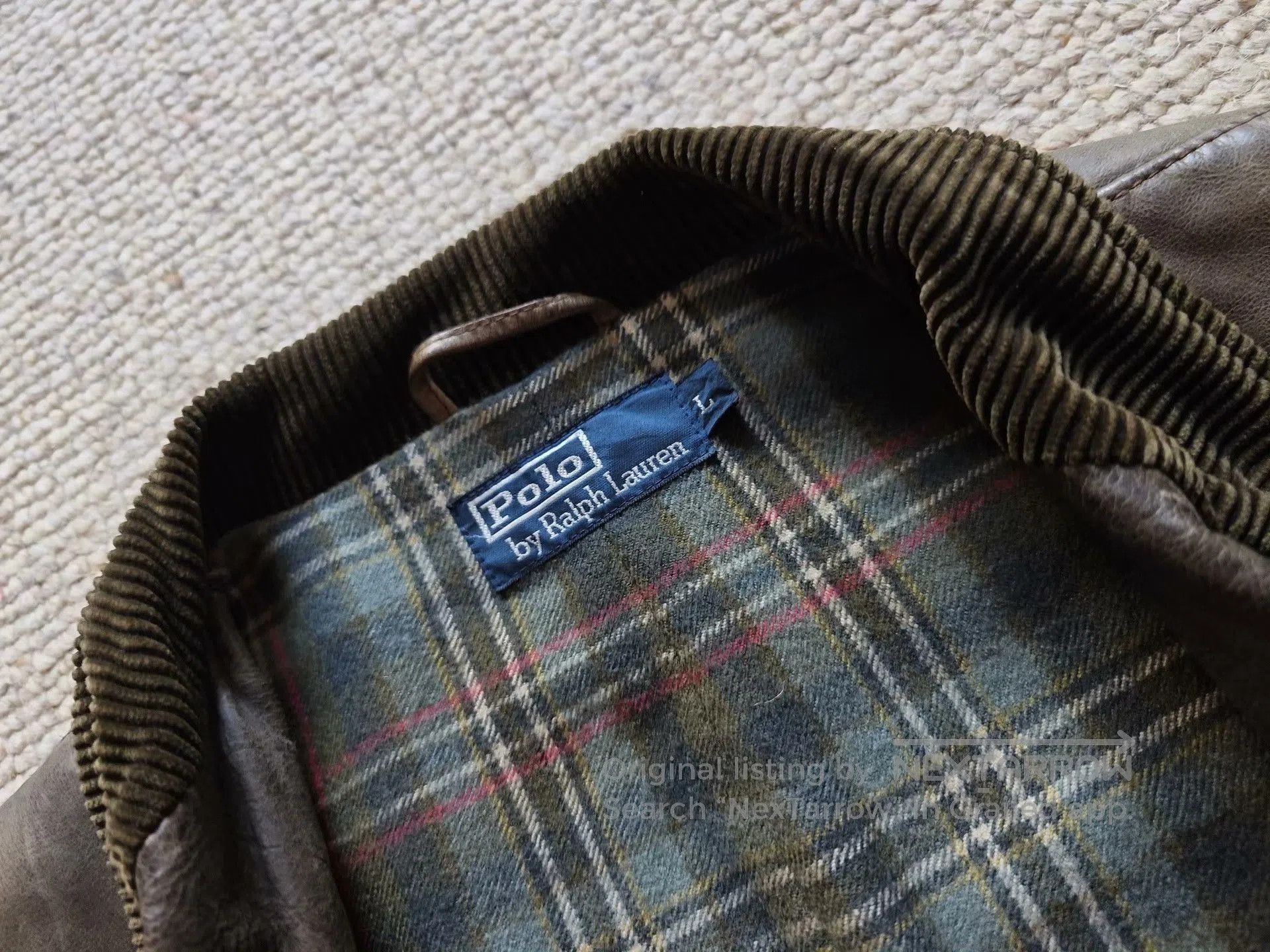 Polo Ralph Lauren Polo Ralph Lauren Leather Coat. Size US L / EU 52-54 / 3 - 6 Thumbnail