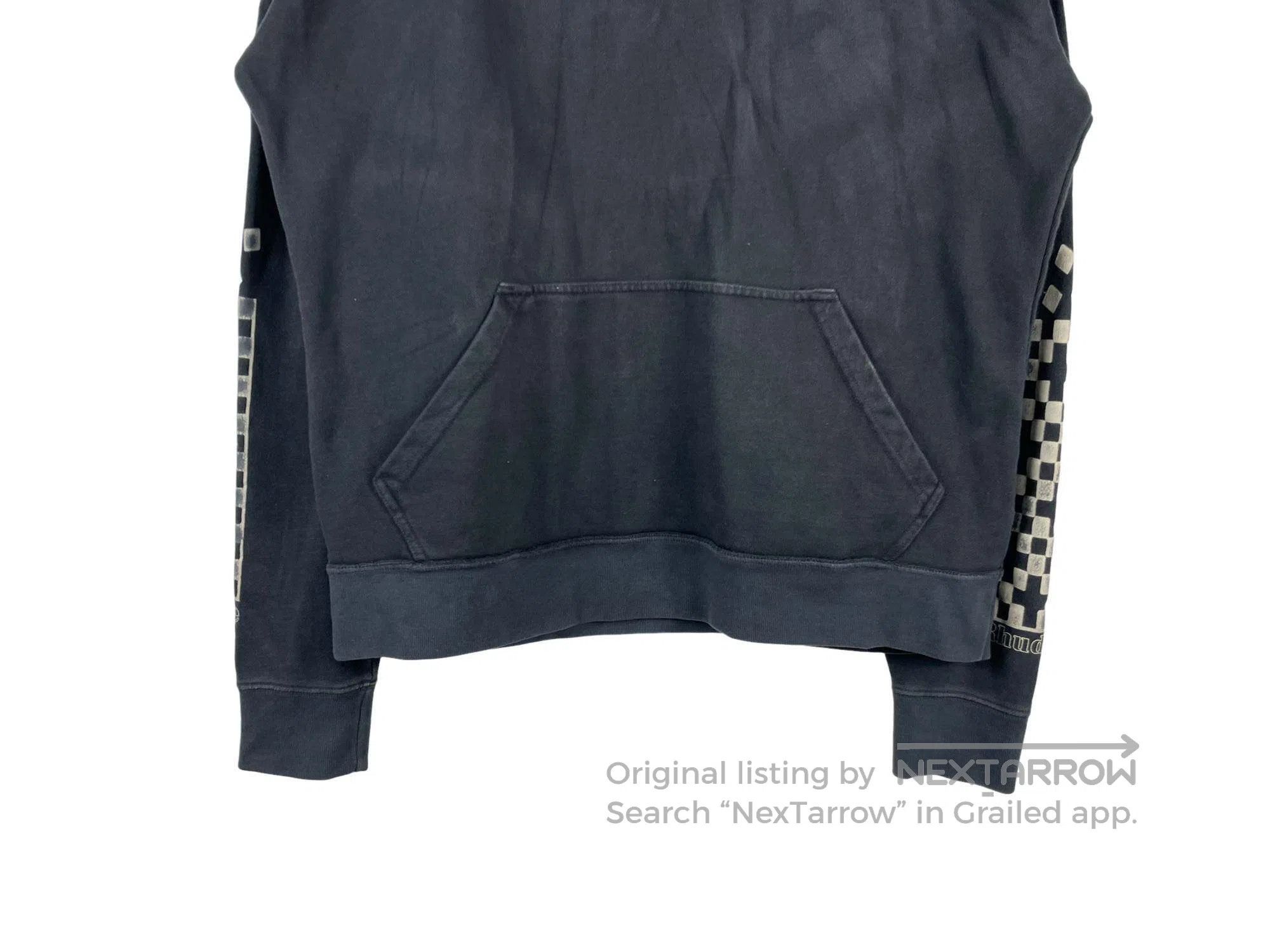 Rhude Rhude Washed Distressed Hoodie Size US S / EU 44-46 / 1 - 4 Thumbnail