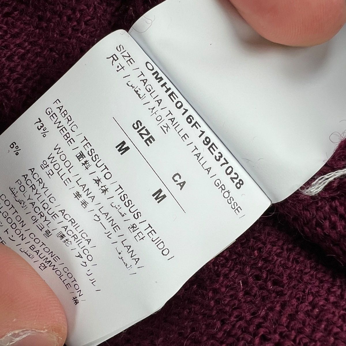 Off-White Off-White Distressed Sweater Size US M / EU 48-50 / 2 - 5 Thumbnail