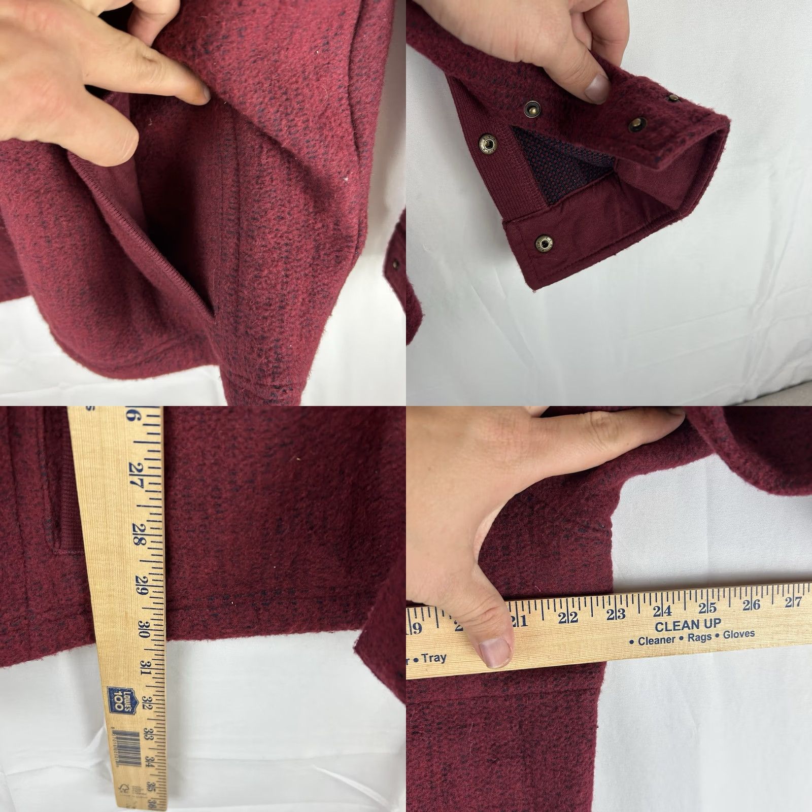 Carbon2Cobalt VINTAGE? No – Carbon 2 Cobalt Shirt Jacket Mens L Maroon Snap Button Pockets Shacket Outdoor Shirt Jacket Mens L Maroon Pockets Shacket Outdoor Size US L / EU 52-54 / 3 - 8 Thumbnail