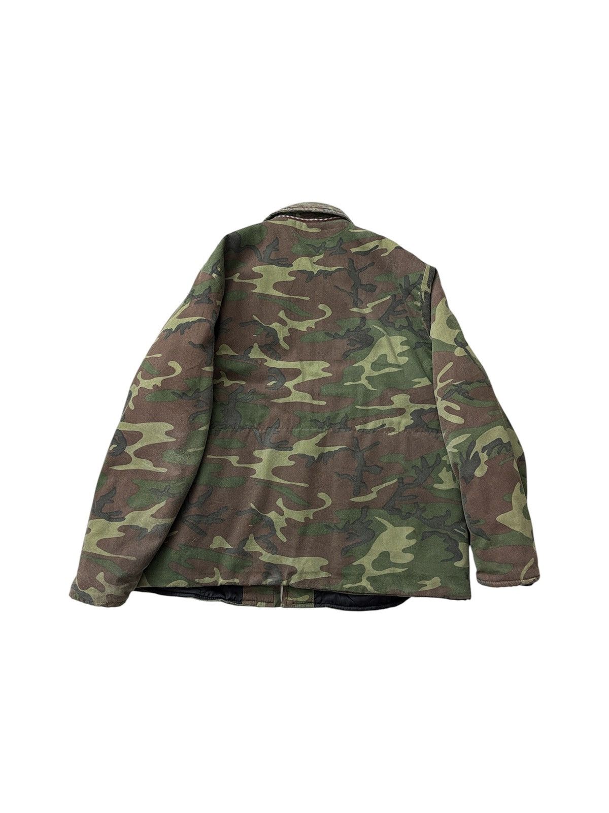 Vintage Vintage 60s Camo Jacket Size US XL / EU 56 / 4 - 2 Thumbnail