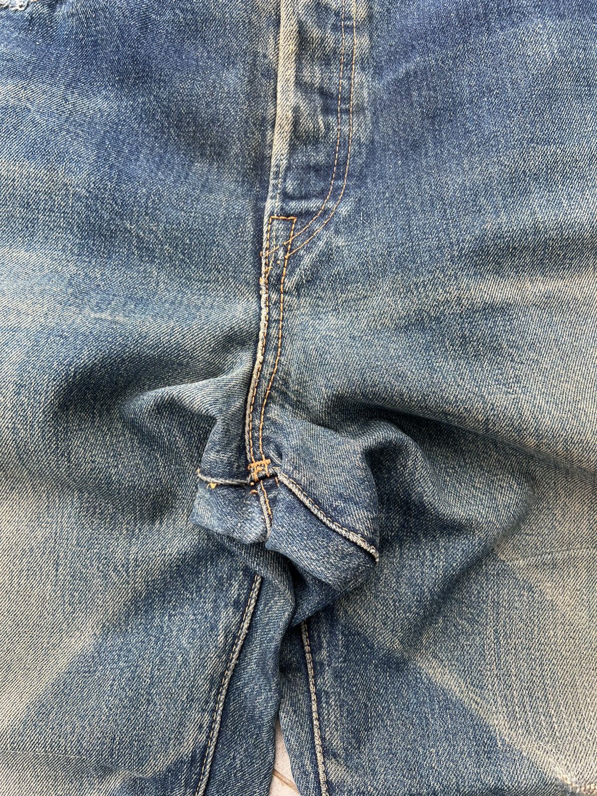 Indigo Sugar Cane Toyo Enterprise Baggy cut denim Size US 33 - 3 Thumbnail