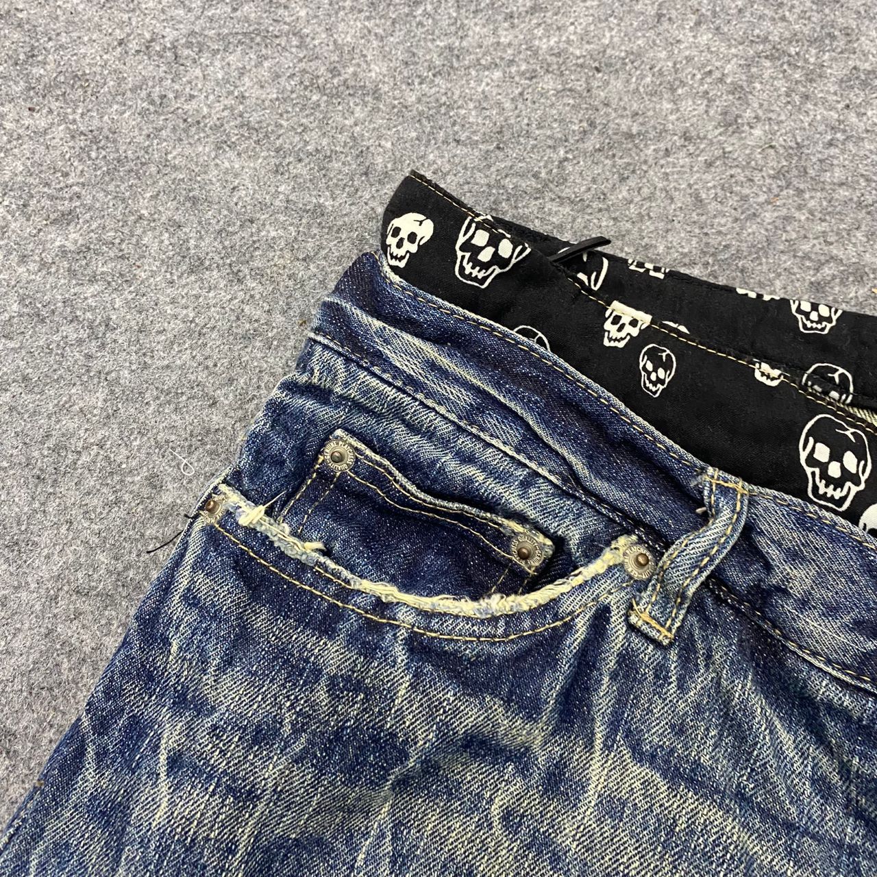 If Six Was Nine 💥Best Offer💥Vintage Rush Hour Punk Short Pant Denim Size US 31 - 7 Thumbnail