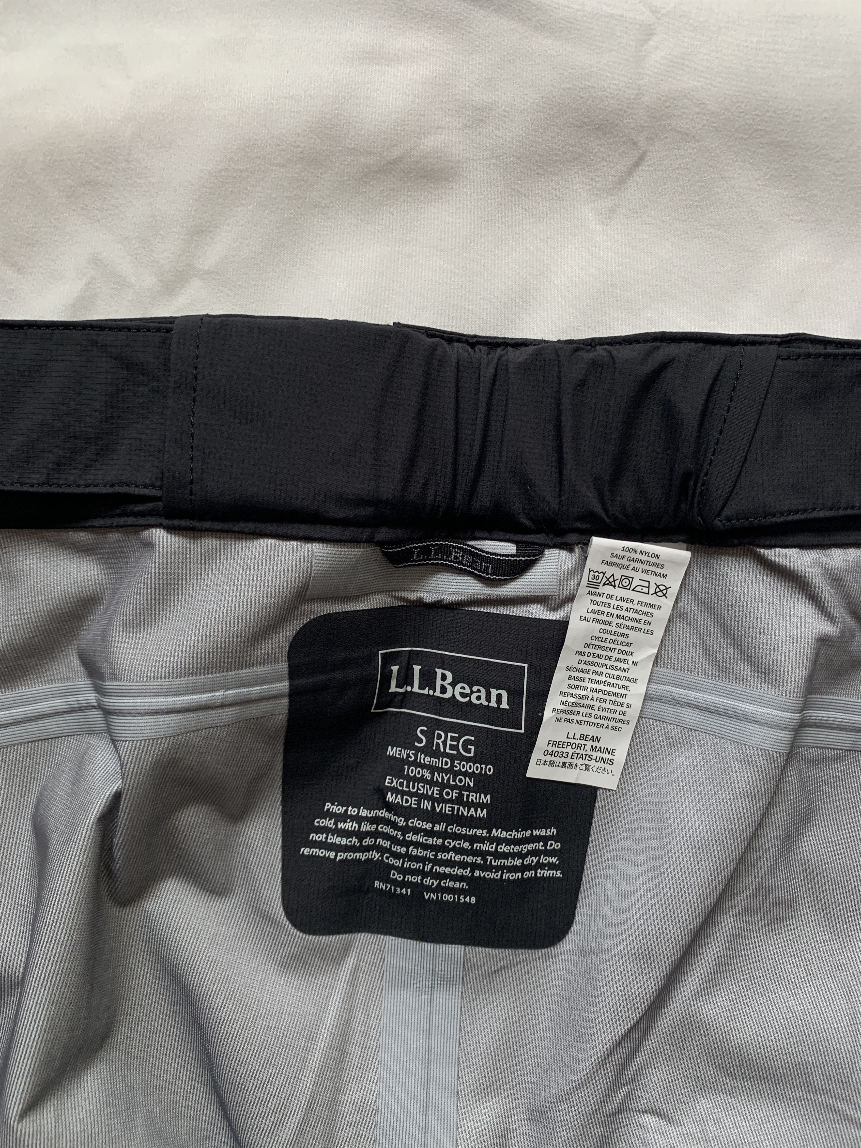L.L. Bean LL Bean TEK O2 3L Storm Shell Pants Size US 31 - 11 Thumbnail