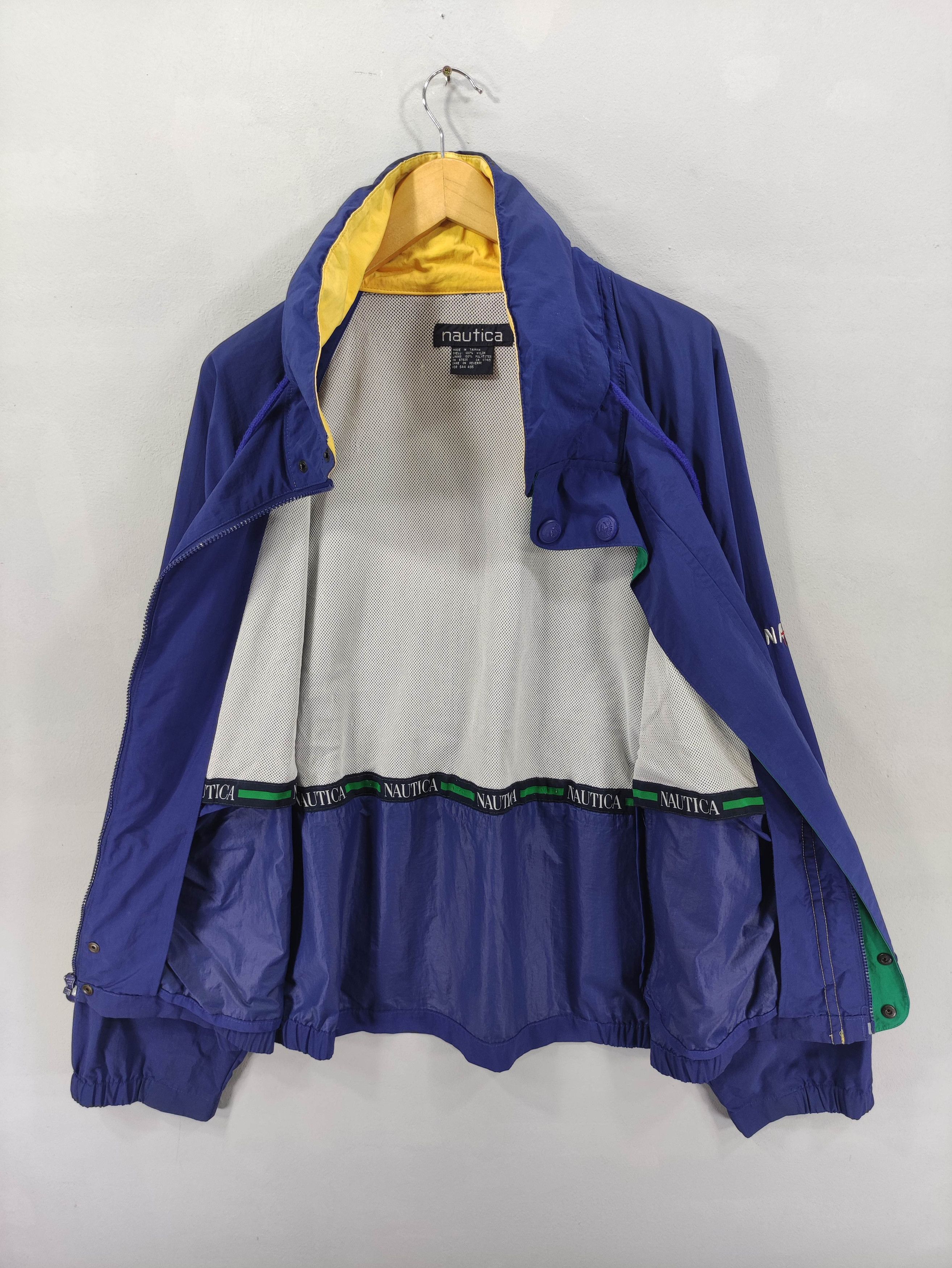 Nautica Vintage 90s Nautica Winbreaker Jacket With Hoodie Size US XL / EU 56 / 4 - 8 Thumbnail