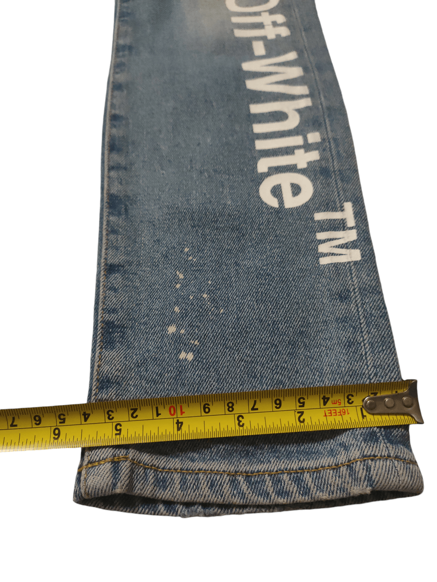 Off-White #Authentic# Off-White /Off-White “SKINNY FIT” Jeans Size US 28 / EU 44 - 7 Thumbnail