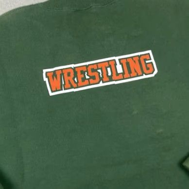 Russell Athletic VINTAGE Russell Athletic Sweatshirt Shirt Adult S Green Seminole Wrestling Rare S Mens Size US S / EU 44-46 / 1 - 7 Thumbnail