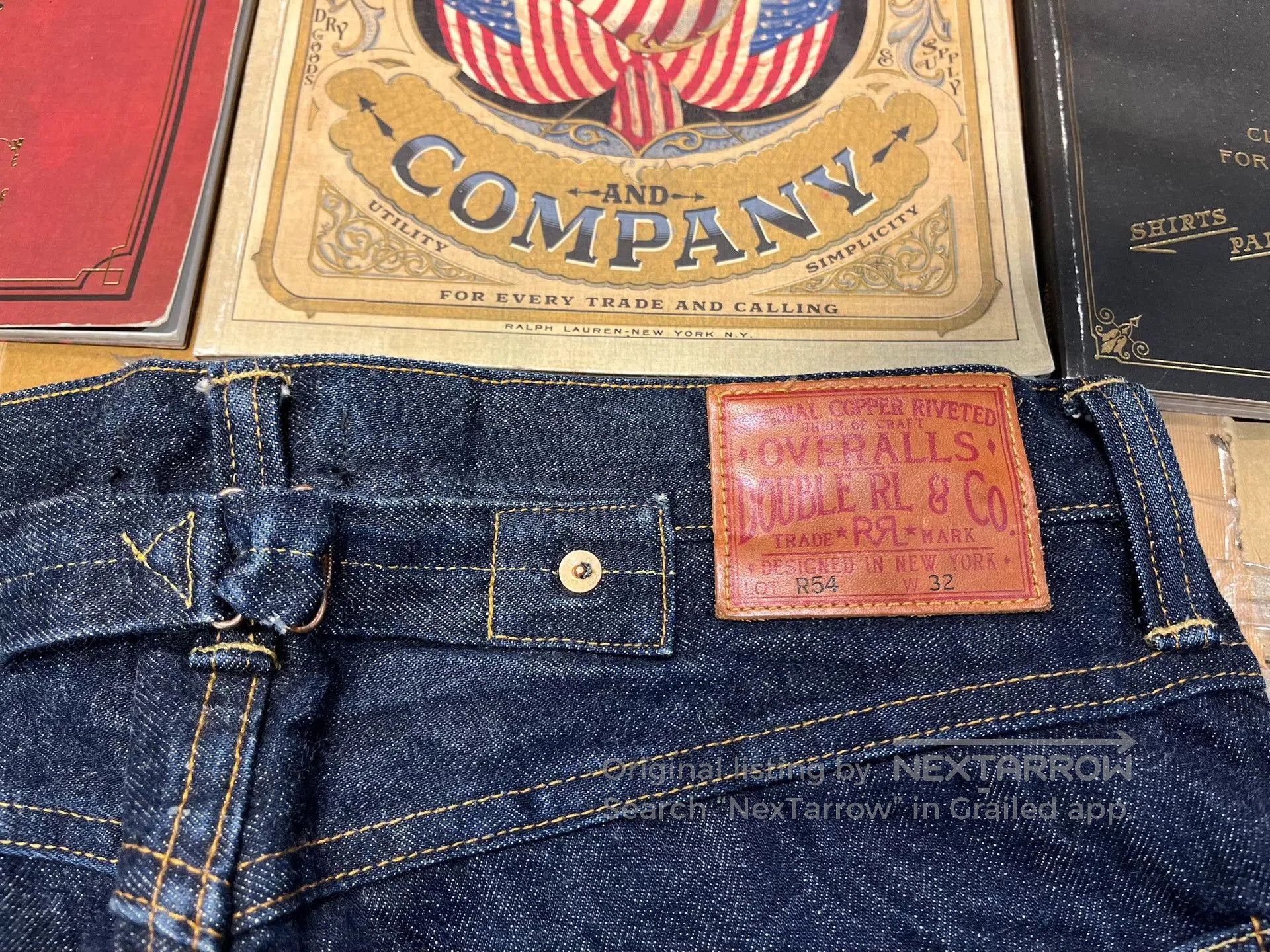 RRL Ralph Lauren RRL Limited Double Layer Thick Jeans. Size US 32 / EU 48 - 4 Thumbnail