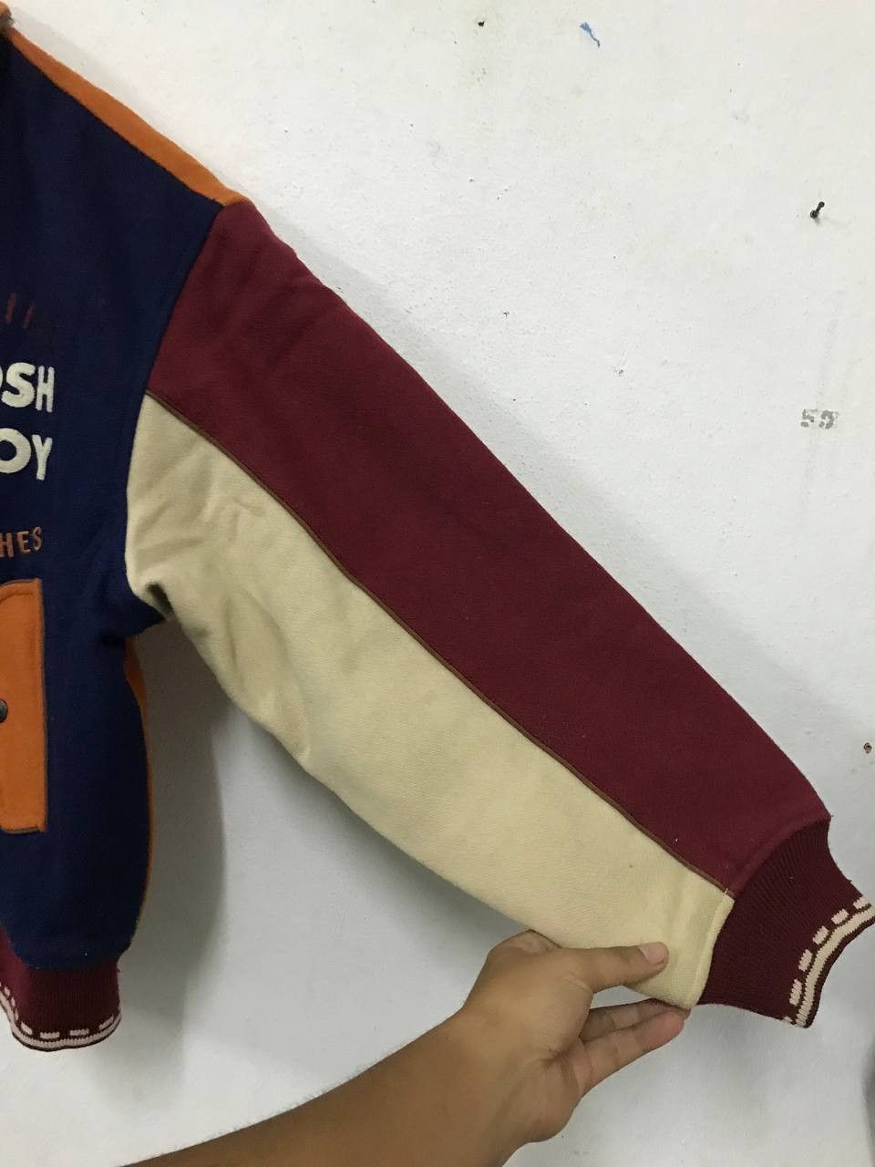 Japanese Brand × Vintage VINTAGE MULTICOLOUR POSH BOY VARSITY Size US L / EU 52-54 / 3 - 4 Thumbnail