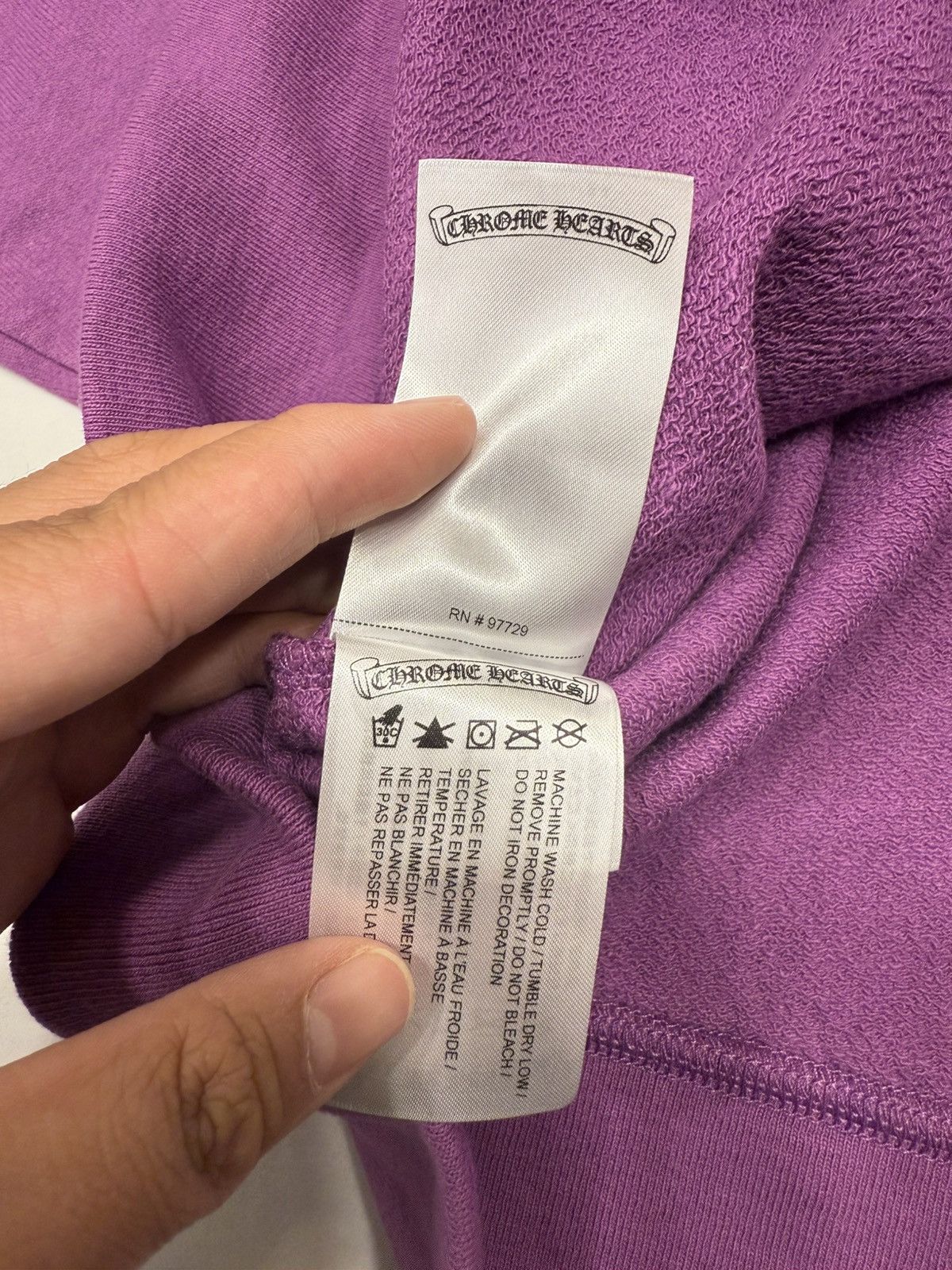 Chrome Hearts 🔥Chrome Hearts Mattyboy Purple Polo Shirt🔥 Size US S / EU 44-46 / 1 - 11 Thumbnail