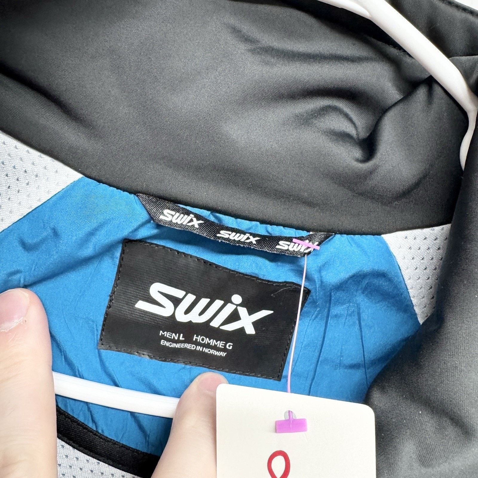 Other Swix Jacket Sz Large Blue Multi Mock Neck Full Zip Outdoor Size US L / EU 52-54 / 3 - 3 Thumbnail