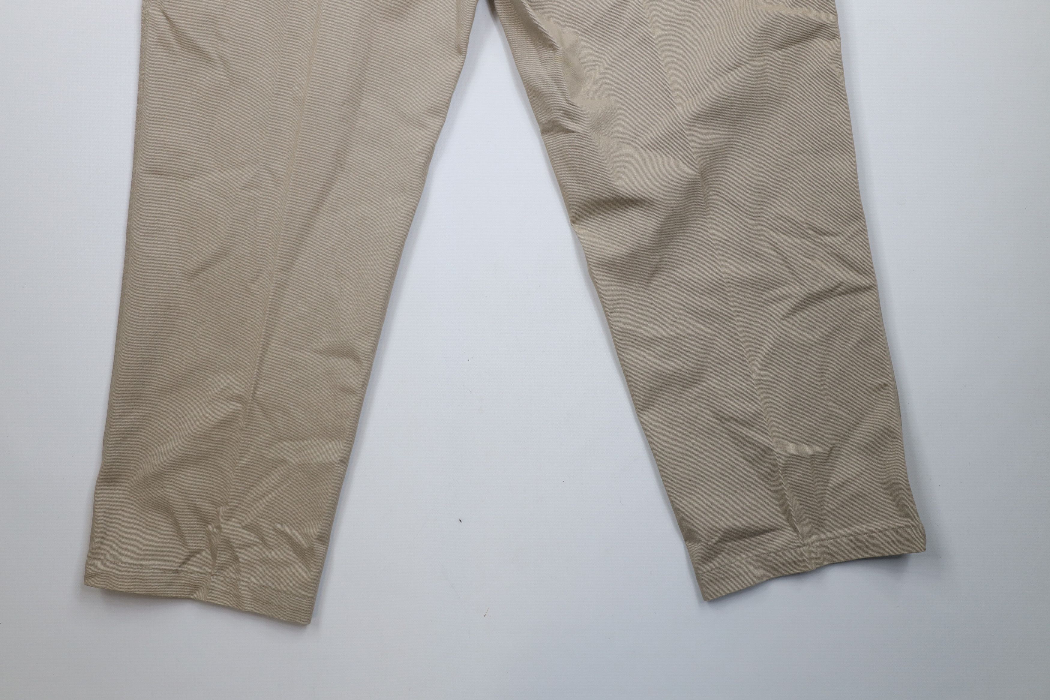 Carhartt × Vintage Vintage Y2K 2000 Carhartt Spell Wide Leg Chino Pants Beige Size US 40 / EU 56 - 13 Thumbnail