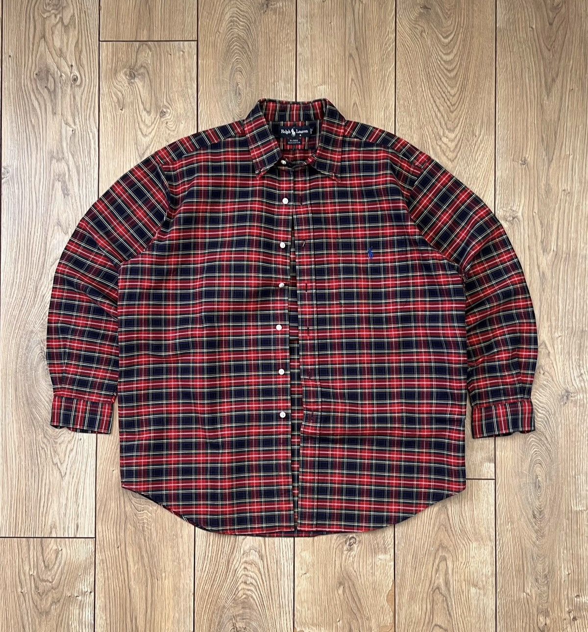 Polo Ralph Lauren Xxxtentacion Polo Ralph Lauren Flannel Shirt Size US L / EU 52-54 / 3 - 3 Thumbnail