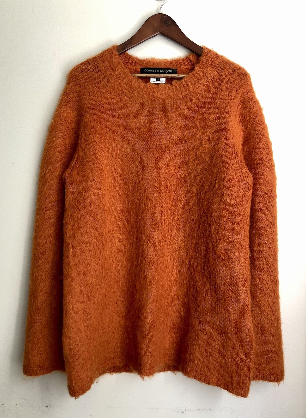 Comme des Garcons Comme des Garçons Homme Plus AW22 Oversized Mohair Sweater Size US M / EU 48-50 / 2 - 24 Thumbnail