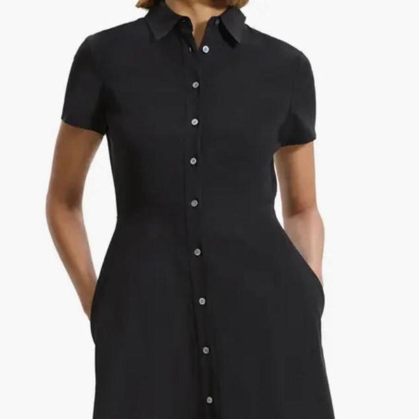Theory Theory dress black midi dress Size S / US 4 / IT 40 - 5 Thumbnail