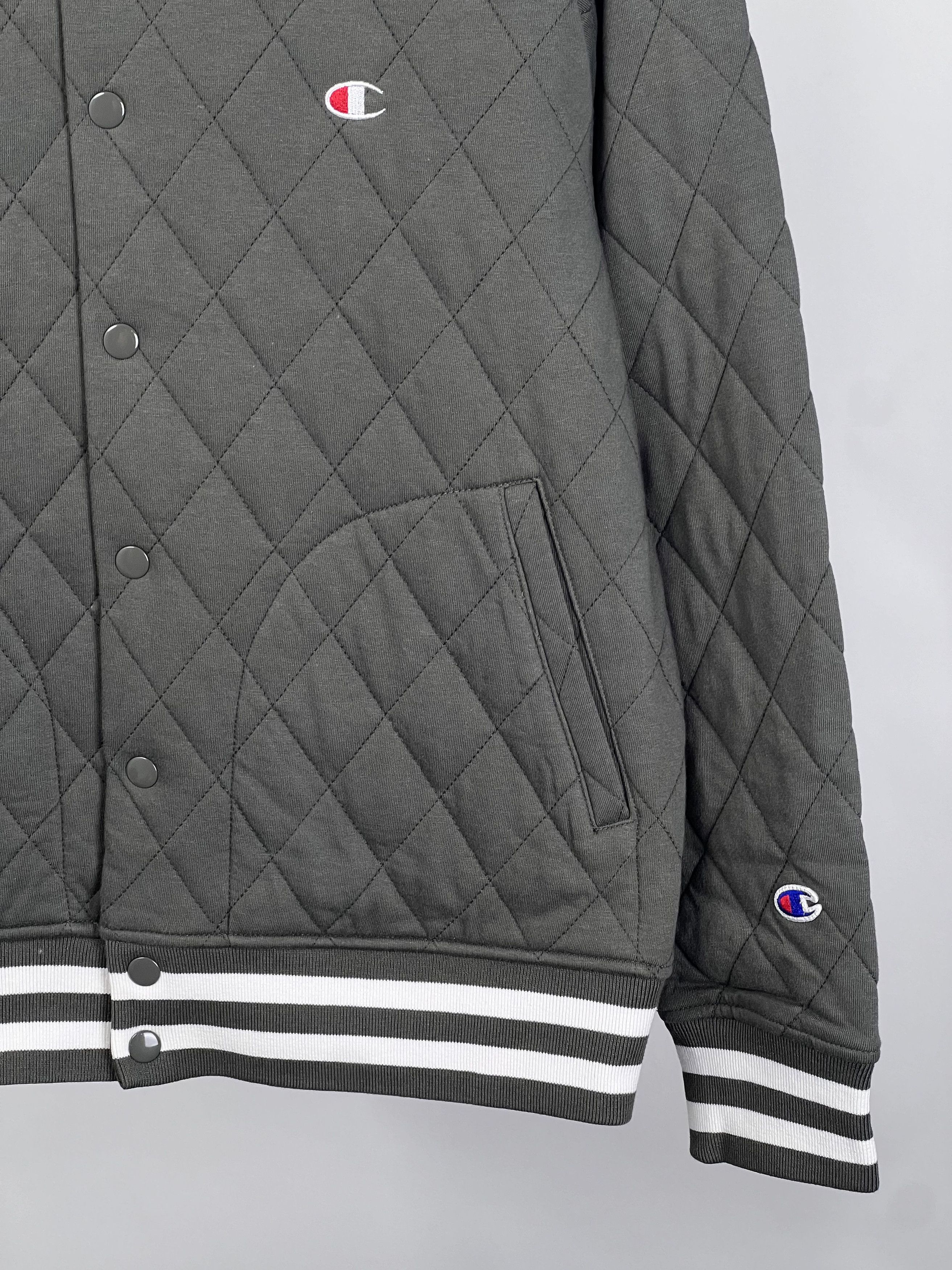 Champion Brand New Quilted Jacket Cotton C8-J009 Size US L / EU 52-54 / 3 - 5 Thumbnail