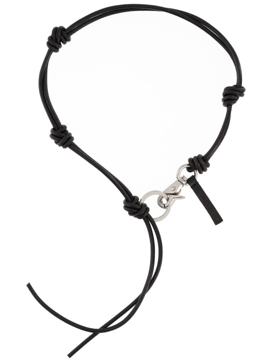 Our Legacy OUR LEGACY LEATHER KEYCHAIN - BLACK Size ONE SIZE - 1 Thumbnail