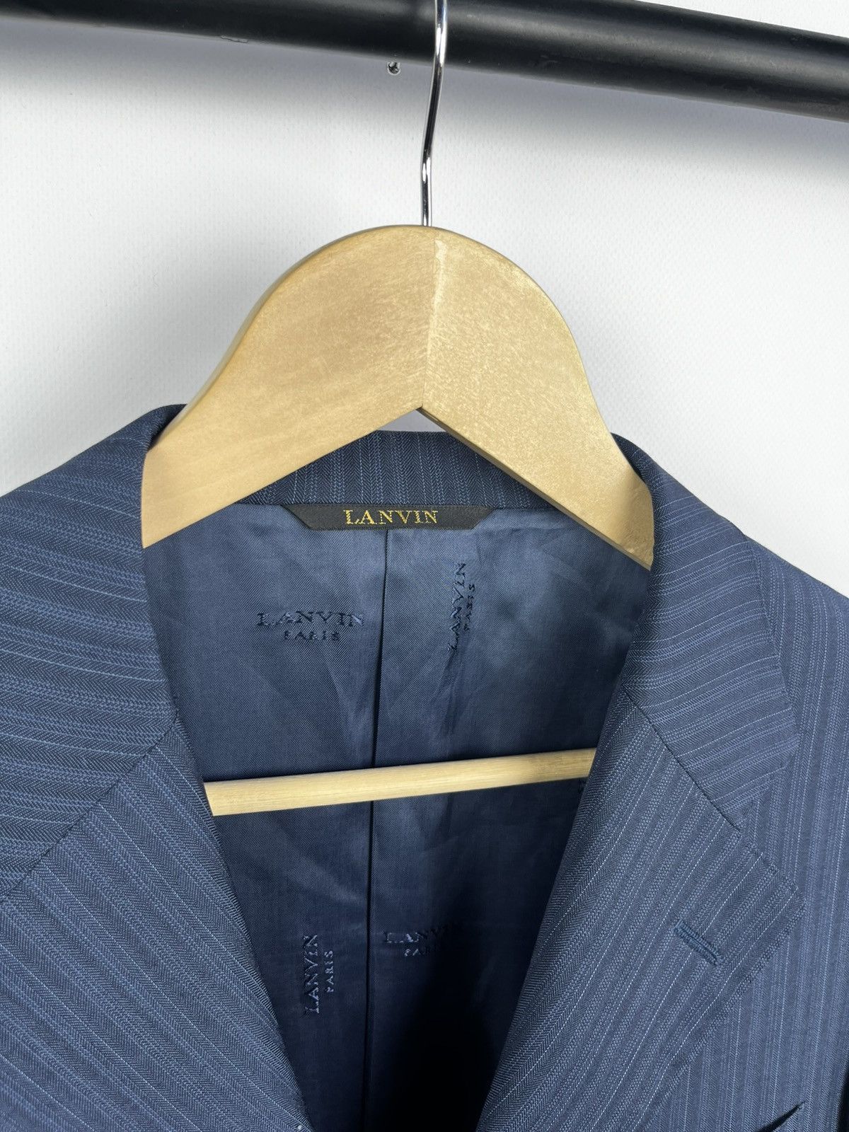 Lanvin LANVIN Paris mens suit france 🇫🇷 size 52 rare Size 50R - 5 Thumbnail