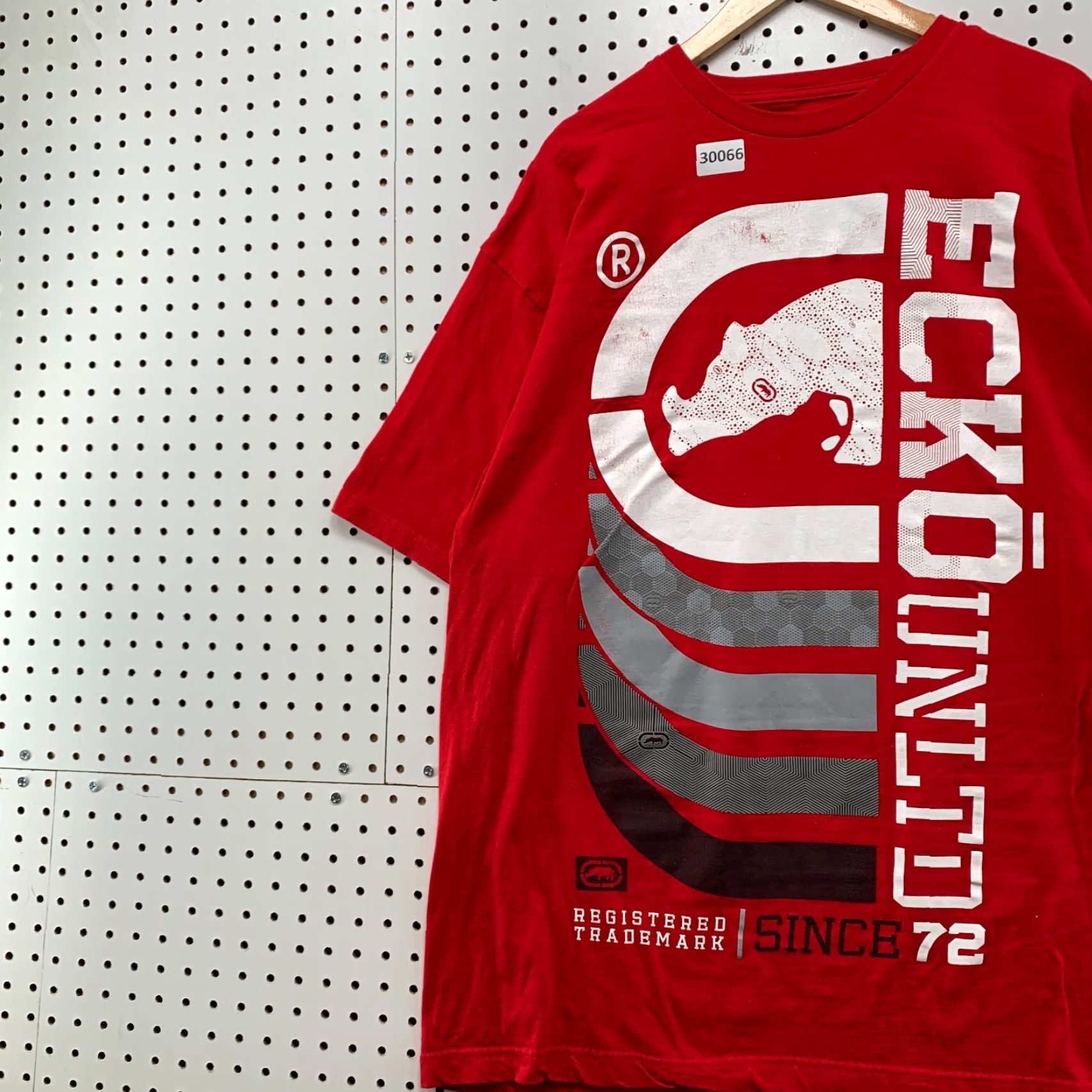 Ecko Unltd. VINTAGE ECKO Unltd Shirt Red Graphic Hip Hop 3XL Mens Cotton Crew Neck Short Sleeve Size US XXL / EU 58 / 5 - 3 Thumbnail