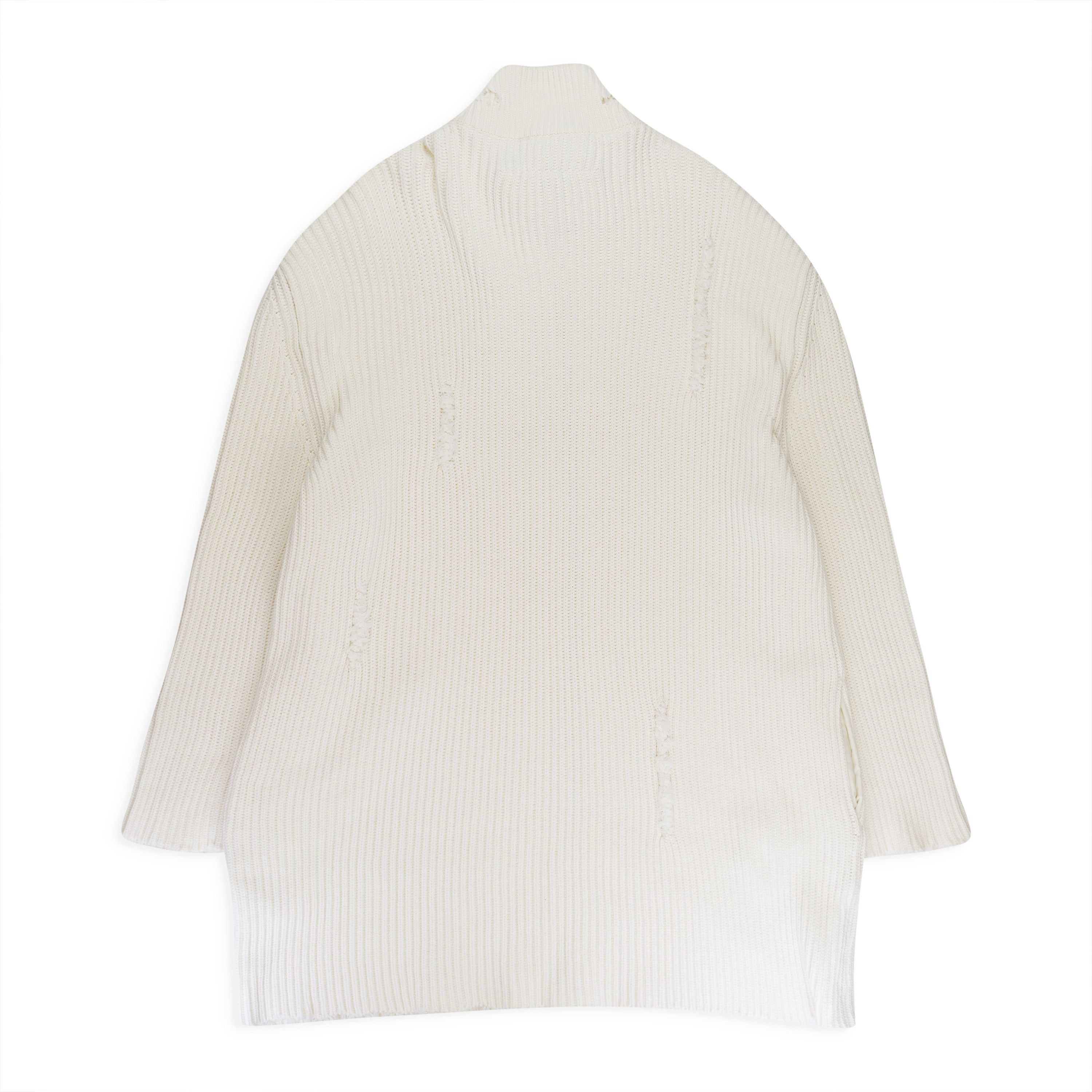 Maison Margiela FRAYED SWEATER SIZE L Size US L / EU 52-54 / 3 - 1 Thumbnail