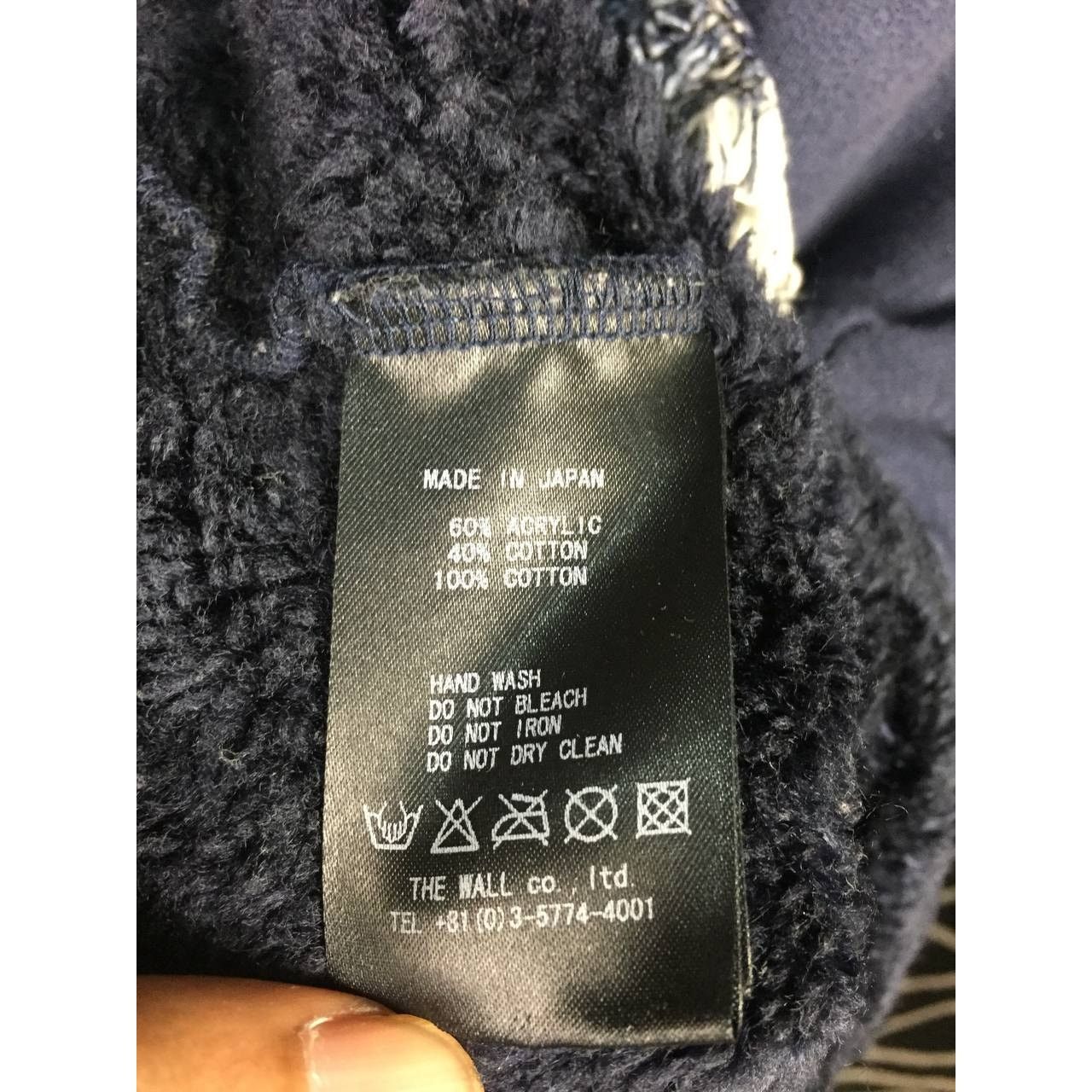 Fad Three × Japanese Brand Fadthree Frayed Denim Patch Crewneck Sweatshirt Free Size Size US S / EU 44-46 / 1 - 10 Thumbnail