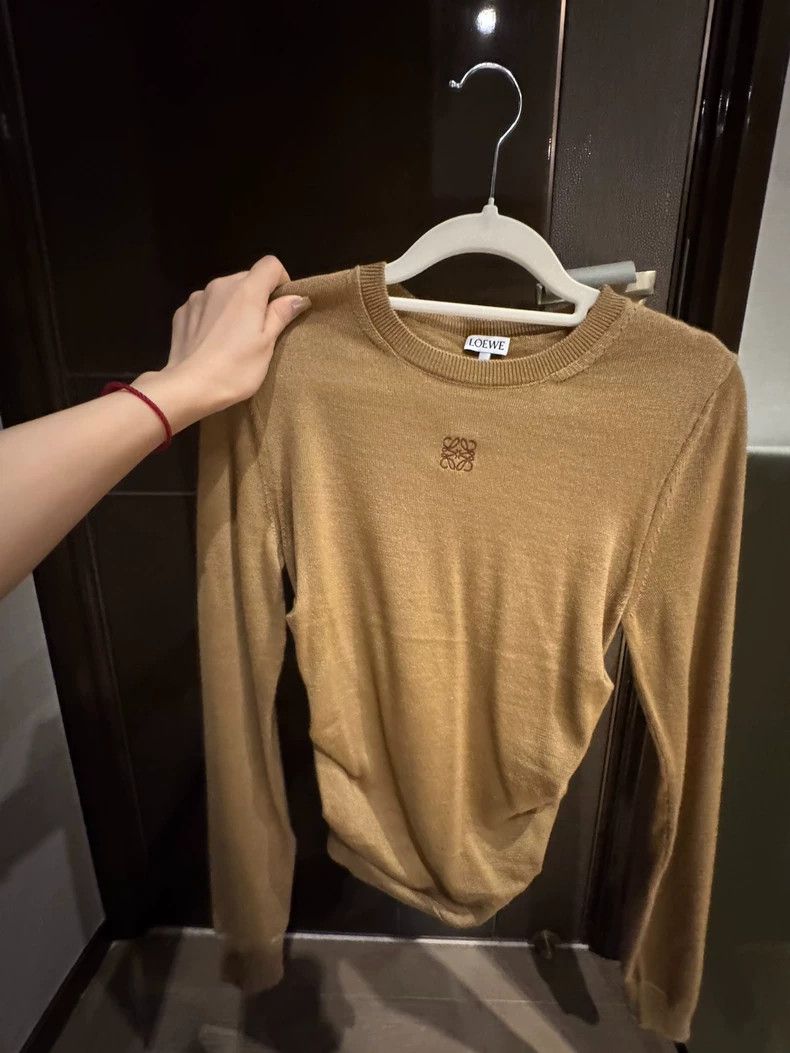 Loewe Loewe Pleated Cashmere Knit Sweater - dmc Size US M / EU 48-50 / 2 - 1 Thumbnail