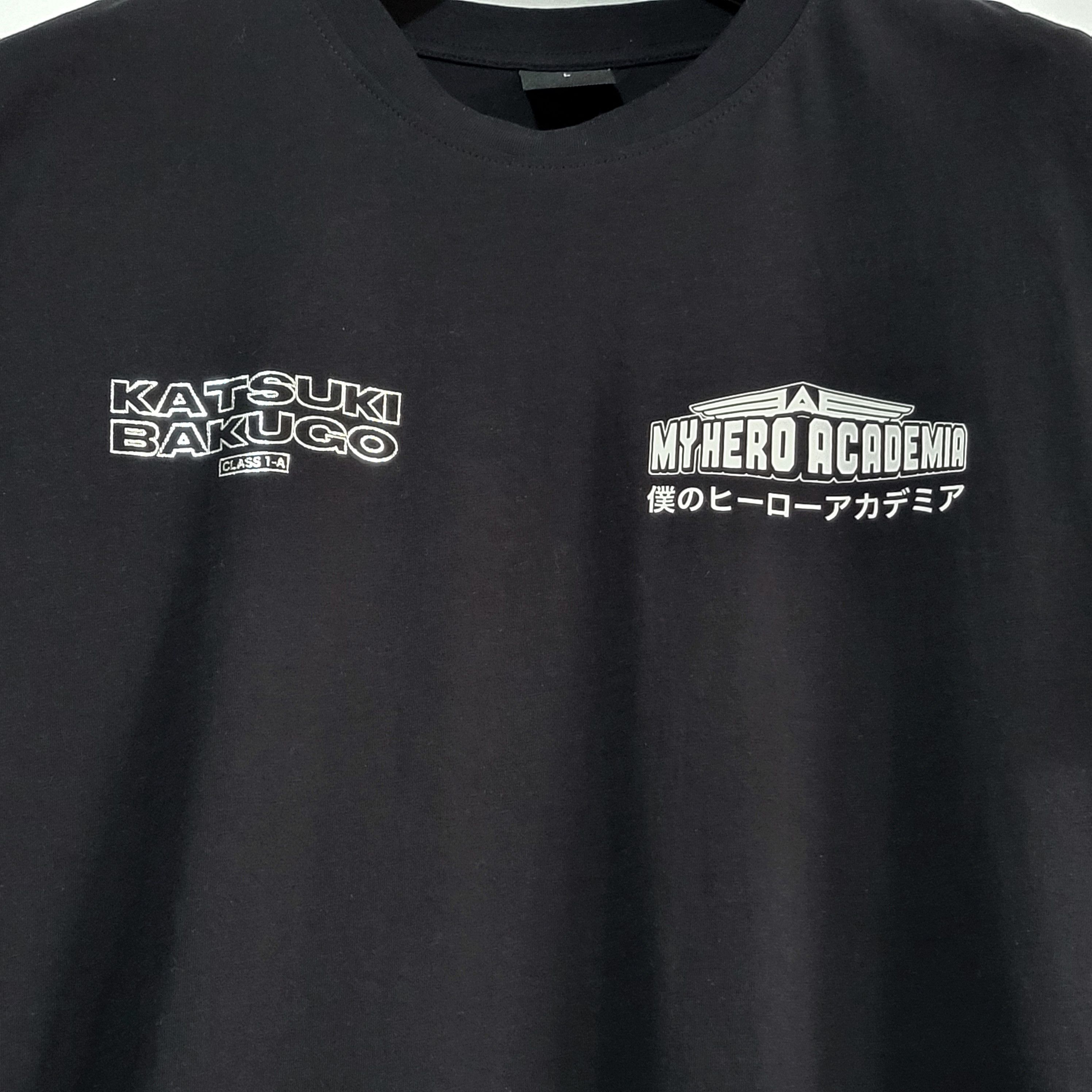 Anime × Japanese Brand Katsuki Bakugo animation T-Shirt size L Size US L / EU 52-54 / 3 - 4 Thumbnail