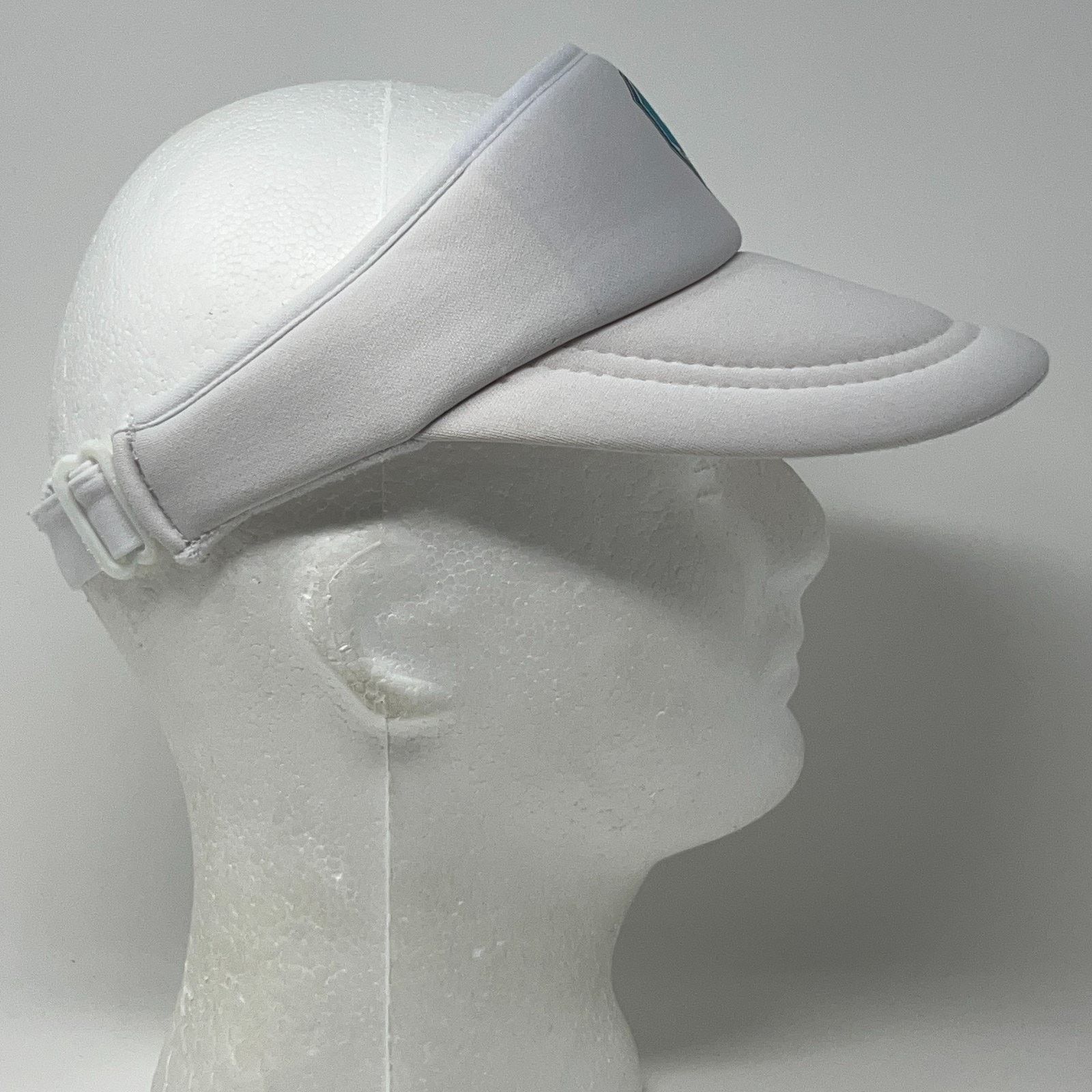 Vintage Vintage 80s C Street Longboard Classic 87 Visor Hat White Size ONE SIZE - 10 Thumbnail