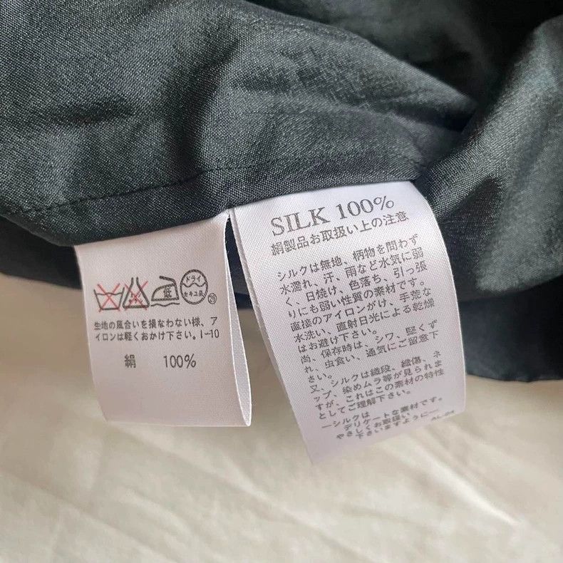 Issey Miyake Issey Miyake Silk swing neck long sleeves Size M / US 6-8 / IT 42-44 - 9 Thumbnail