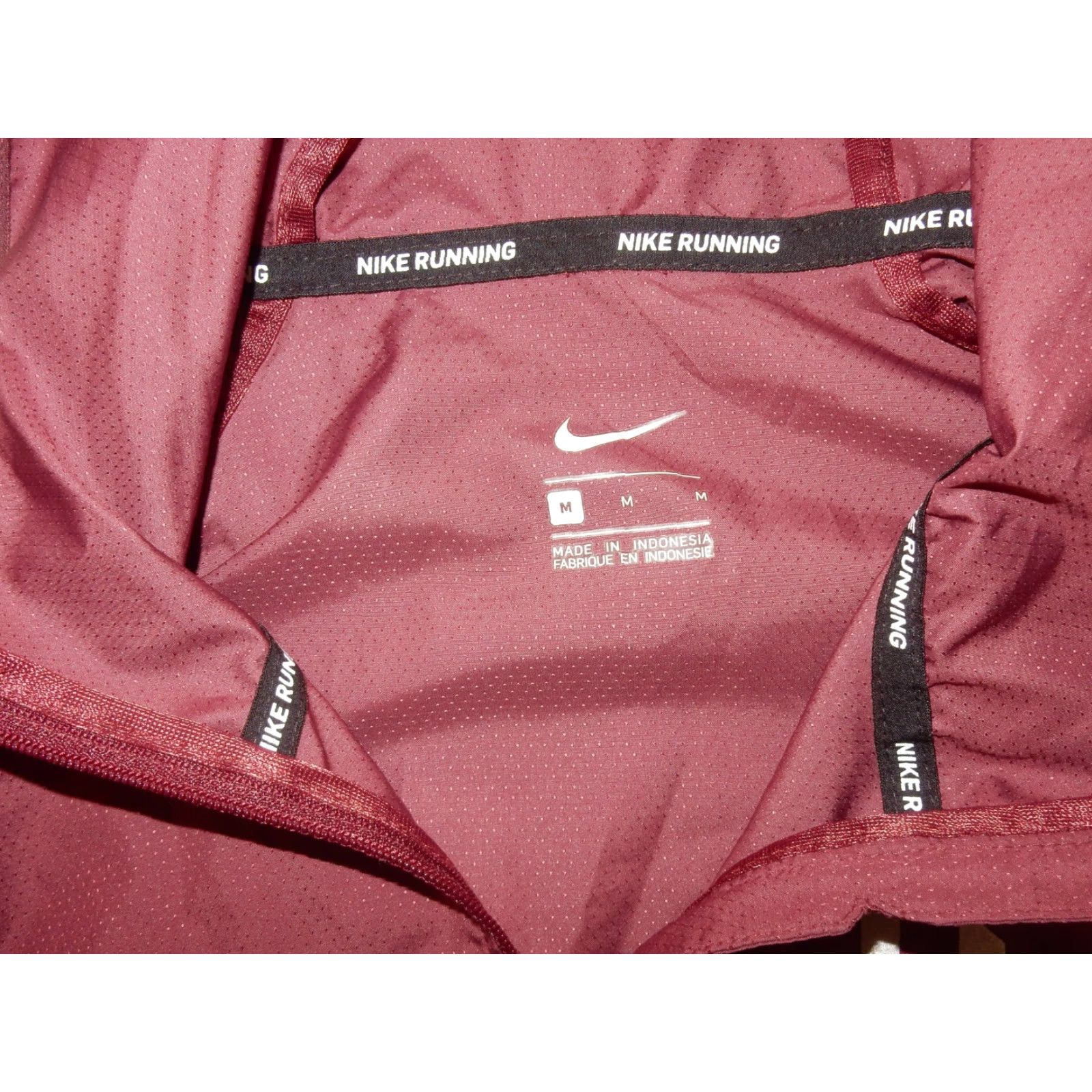Nike Nike Running Jacket Men Hooded Windbreaker Size M Purple Windreaker Activewear Mens Size US M / EU 48-50 / 2 - 6 Thumbnail