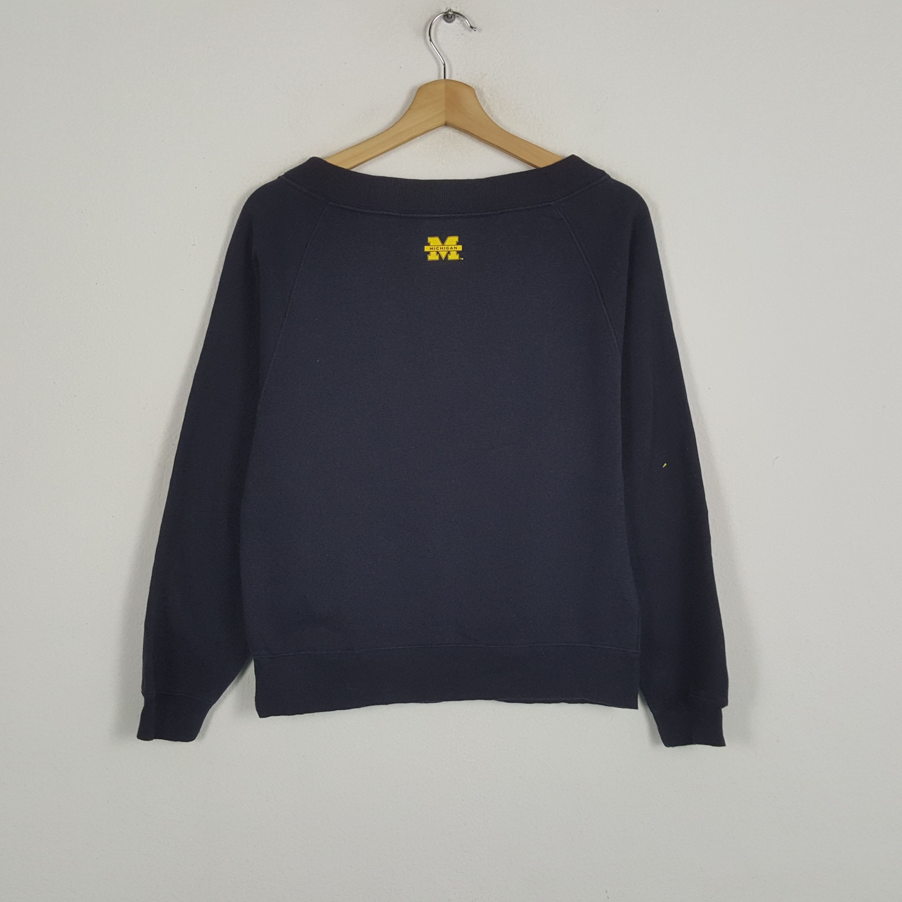 Vintage × Wolverine Vintage UNIVERSITY OF MICHIGAN WOLVERINES Promo Sweatshirts Size XS / US 0-2 / IT 36-38 - 3 Thumbnail