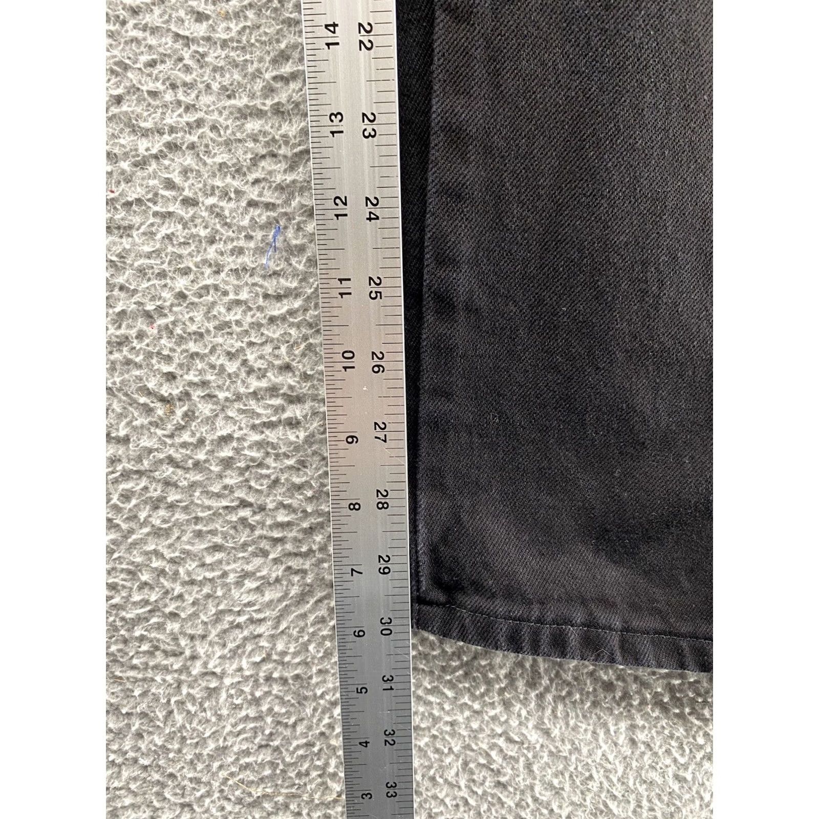 Denime VINTAGE Rustler Jeans 90s Black Denim Straight Leg Mens Tag Size 40x30 40 Men's 5-Pocket Design Slim? Size US 40 / EU 56 - 7 Thumbnail