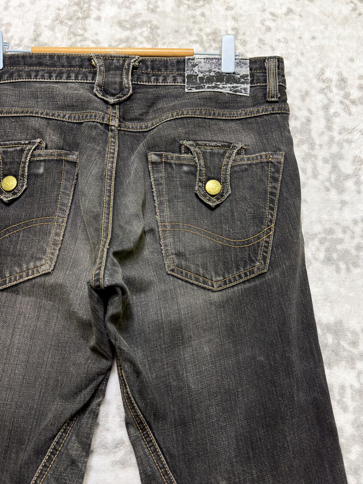 Lee Vintage Lee Flared Claw Mark Honey Comb Spiral leg Denim Size US 32 / EU 48 - 11 Thumbnail