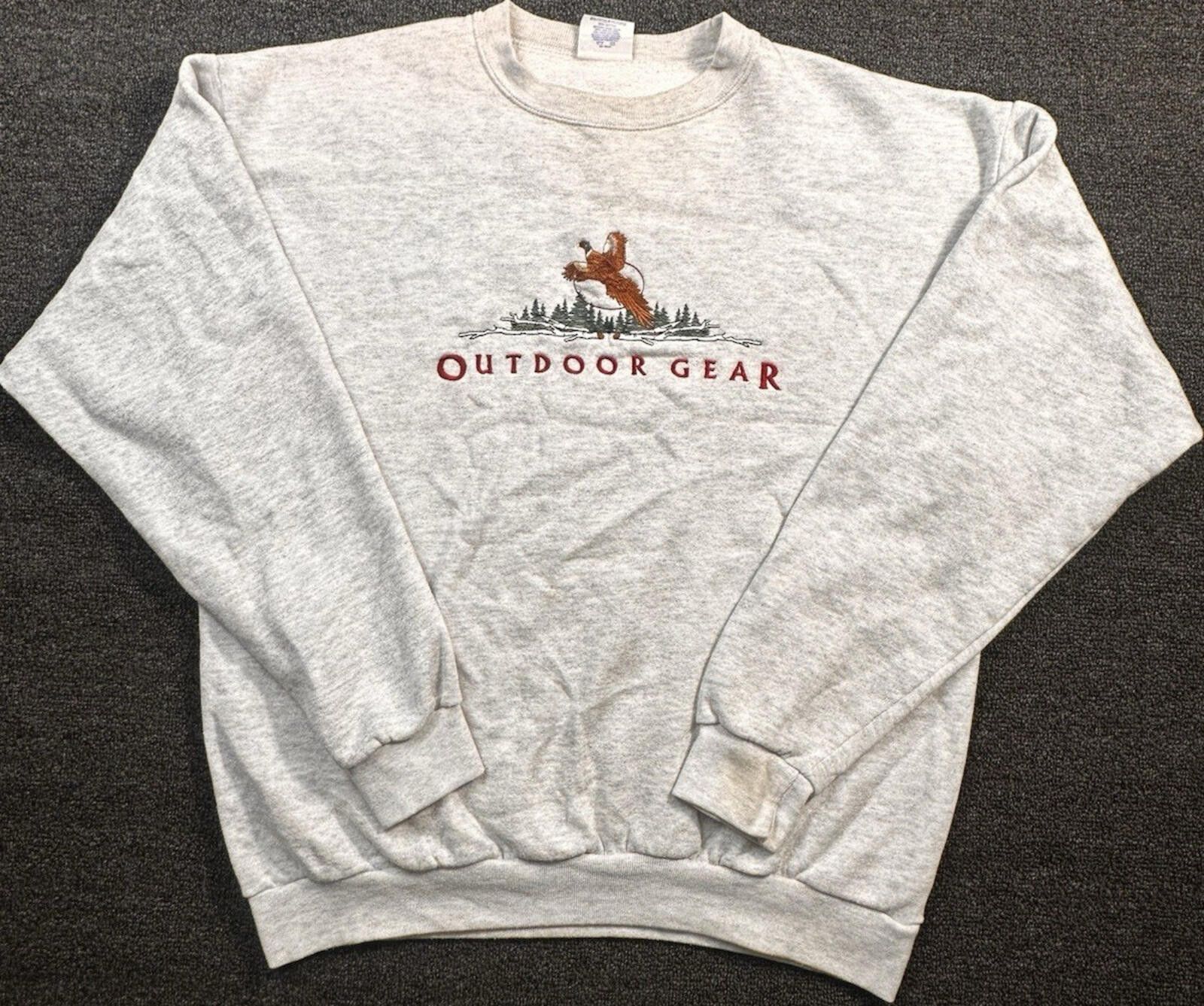 Other VTG - Outdoor Gear Men’s L Embroidered Fleece Crewneck Size US L / EU 52-54 / 3 - 1 Thumbnail