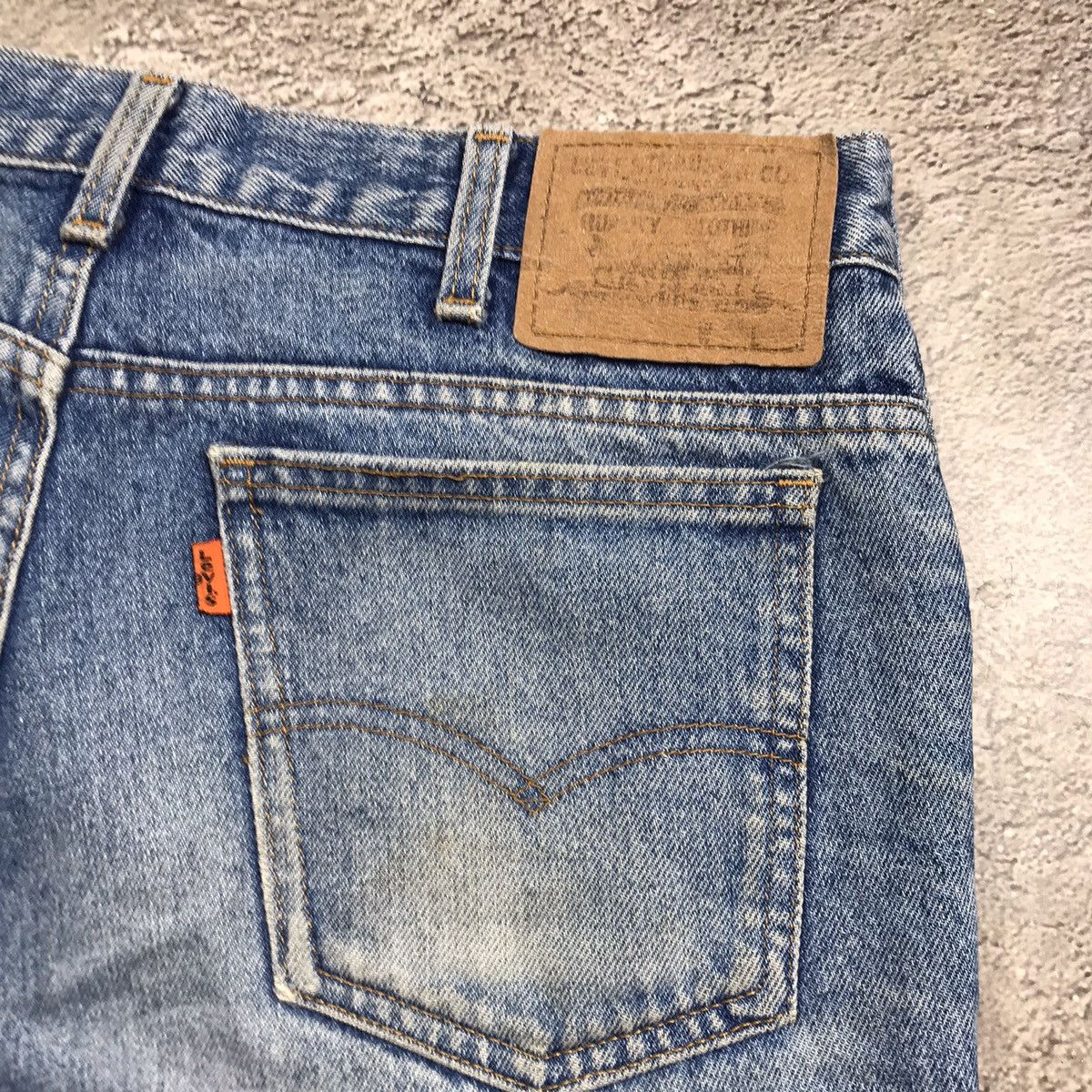 Vintage Vintage 90s Levis Distressed Baggy Jeans Grunge Thrashed 30 Size US 30 / EU 46 - 6 Thumbnail