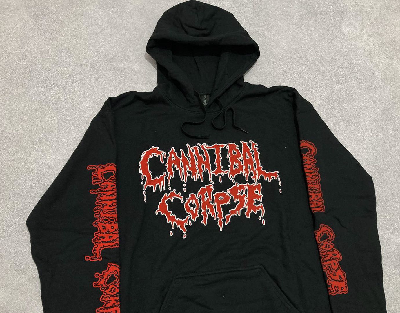 Band Tees Hoodie Cannibal Corpse - The Bleeding - death metal Size US M / EU 48-50 / 2 - 3 Thumbnail