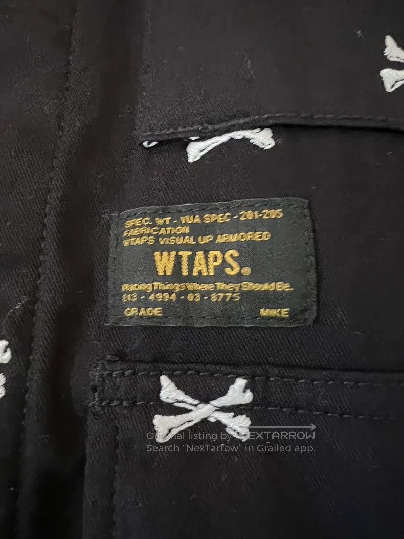 Wtaps Wtaps Collaboration Embroidered Bone Four-Pocket Jacket Size US M / EU 48-50 / 2 - 5 Thumbnail