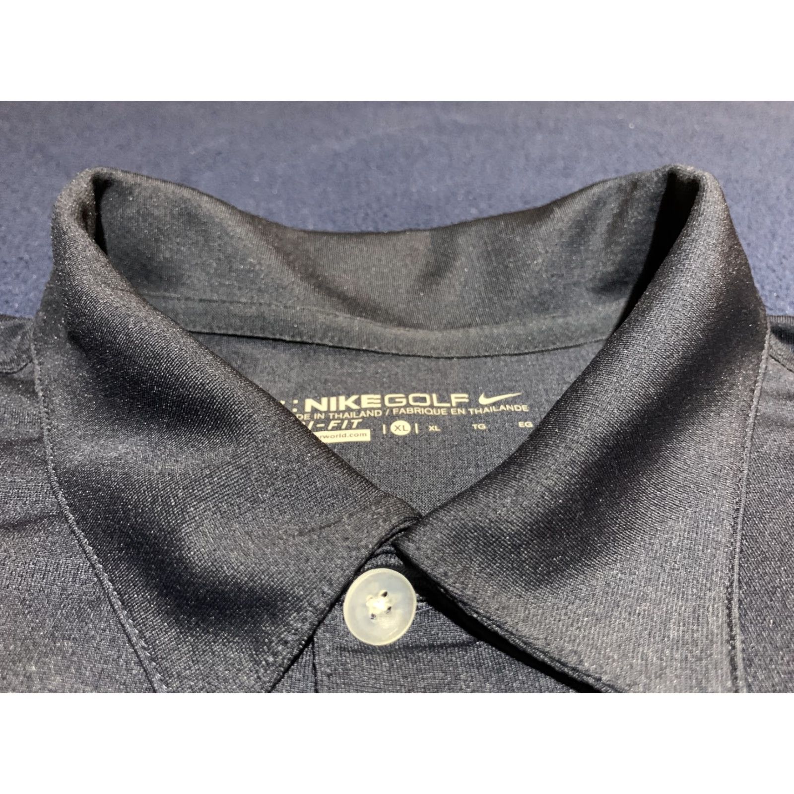Nike Nike Dri-Fit Polo Shirt Men XL Blue Golf Nike Golf Monogrammed Size US XL / EU 56 / 4 - 4 Thumbnail
