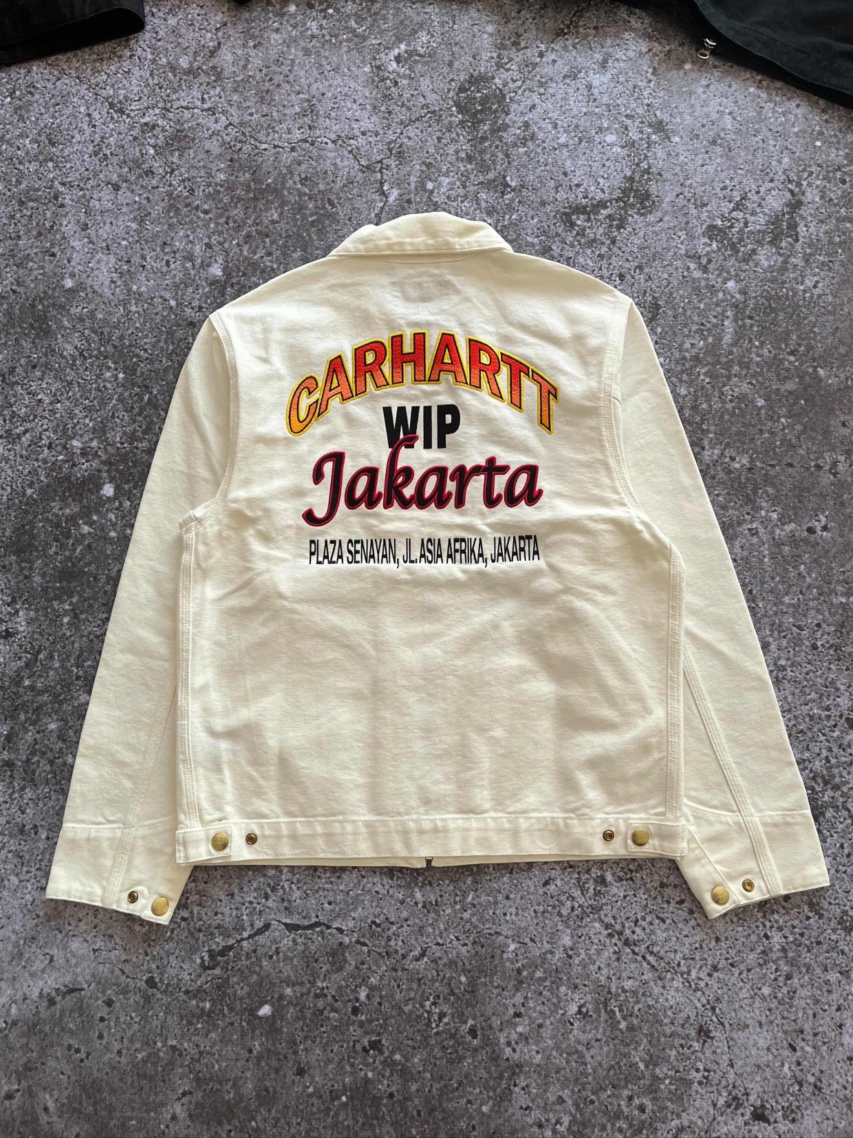 Carhartt Wip CARHARTT WIP JAKARTA DETROIT JACKET WAX (SPECIAL ITEM) Size US S / EU 44-46 / 1 - 2 Thumbnail
