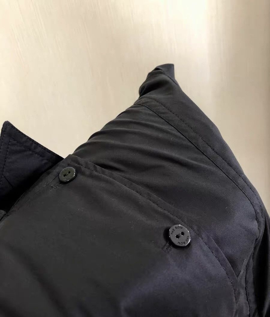 The Row The Row Black Stretch Cotton Shirt (Excellent Condition) Size M / US 6-8 / IT 42-44 - 5 Thumbnail