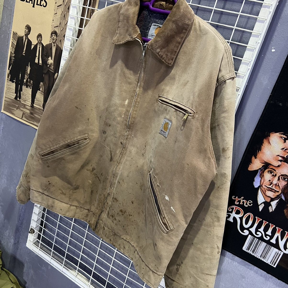 Carhartt × Vintage “VINTAGE CARHARTT” RUGGED DETROIT JACKET Size US L / EU 52-54 / 3 - 2 Thumbnail