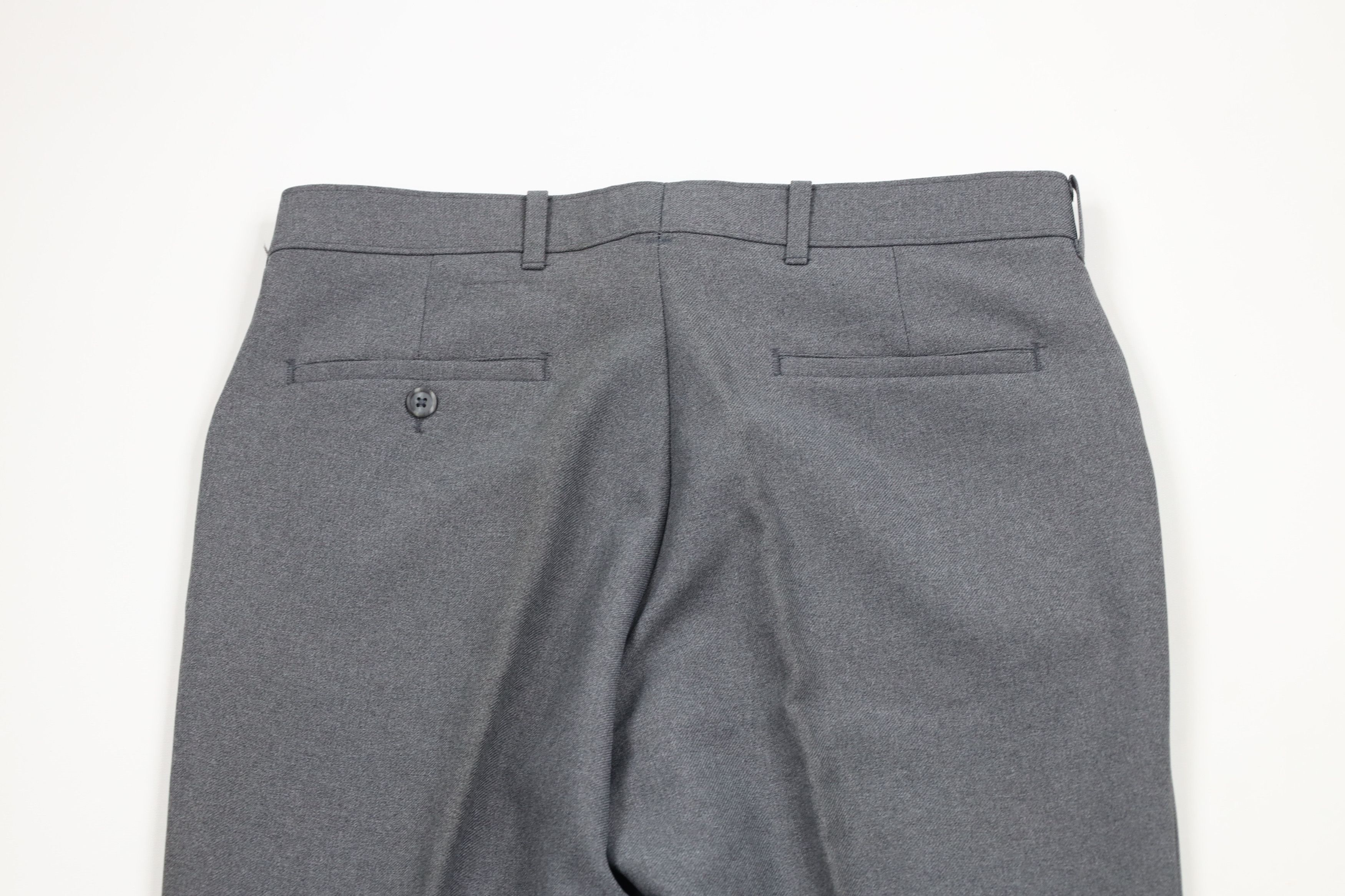 Levi's × Vintage Vintage 70s Levis Wide Leg Knit Chino Pants Heather Gray USA Size US 32 / EU 48 - 9 Thumbnail