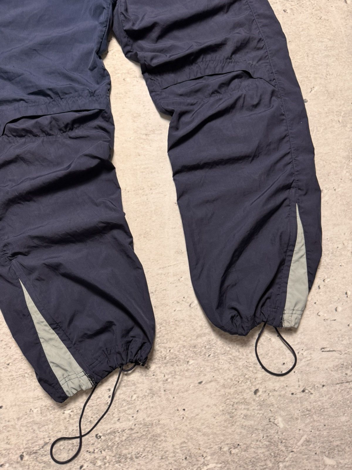 Nike × Vintage NIKE SHOX VINTAGE BASIC LOGO OVERSIZE BAGGY PANTS Size US 32 / EU 48 - 2 Thumbnail